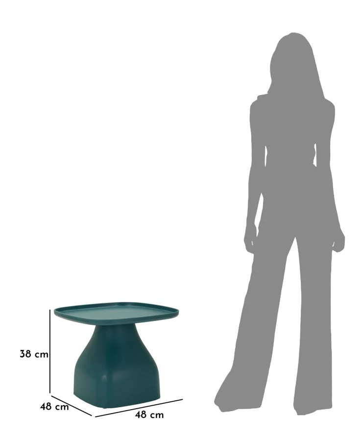 Tavolinetto Gea Blu CM 48X48X38 Elegante e Versatile - Image 7