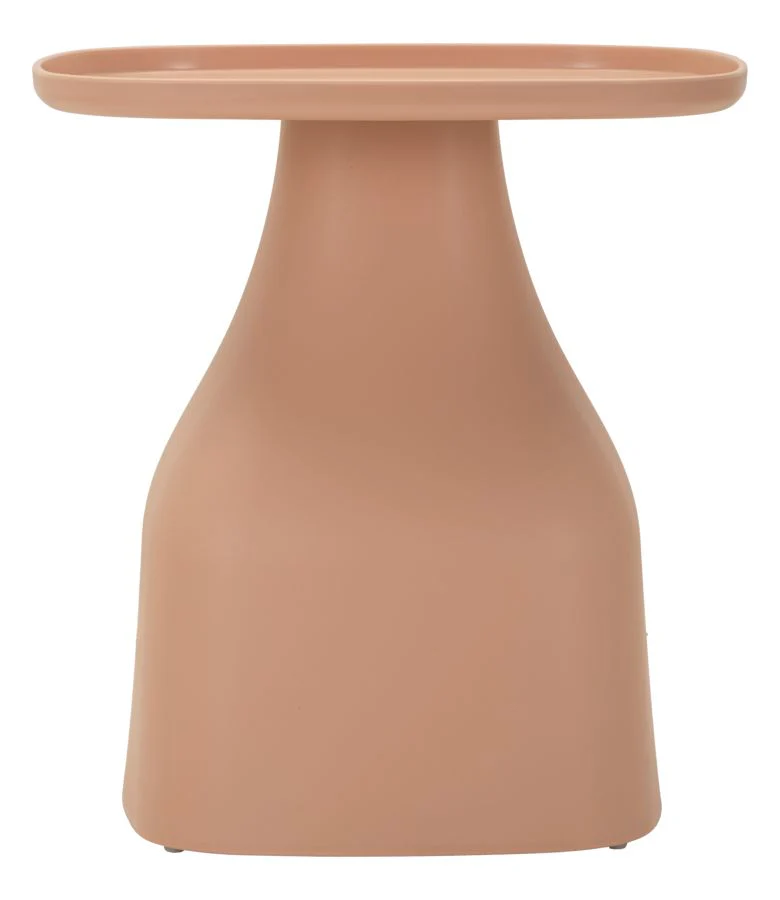 Tavolinetto Gea Rosa cm 48x48x50 Design Moderno Elegante - Image 2