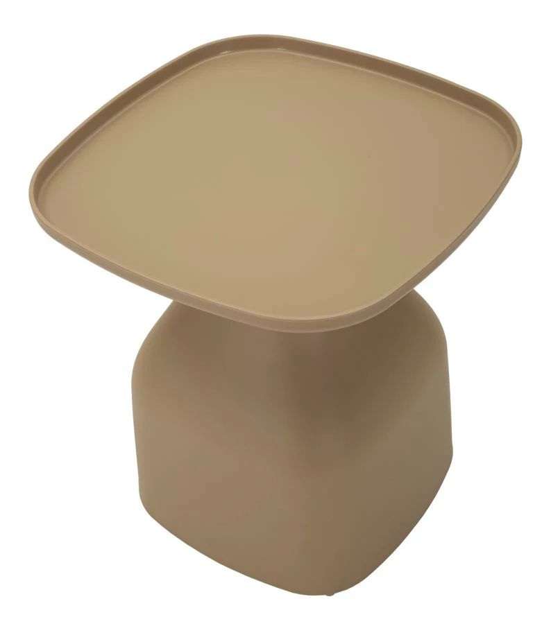 Tavolinetto Gea Tortora Cm 48X48X50 Design Elegante - Image 3