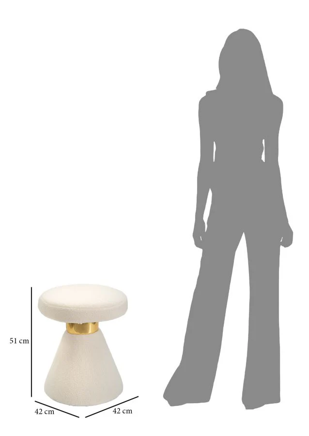 Tavolino da caffè Iceland Ø 42 cm - Elegante e Funzionale - Image 6