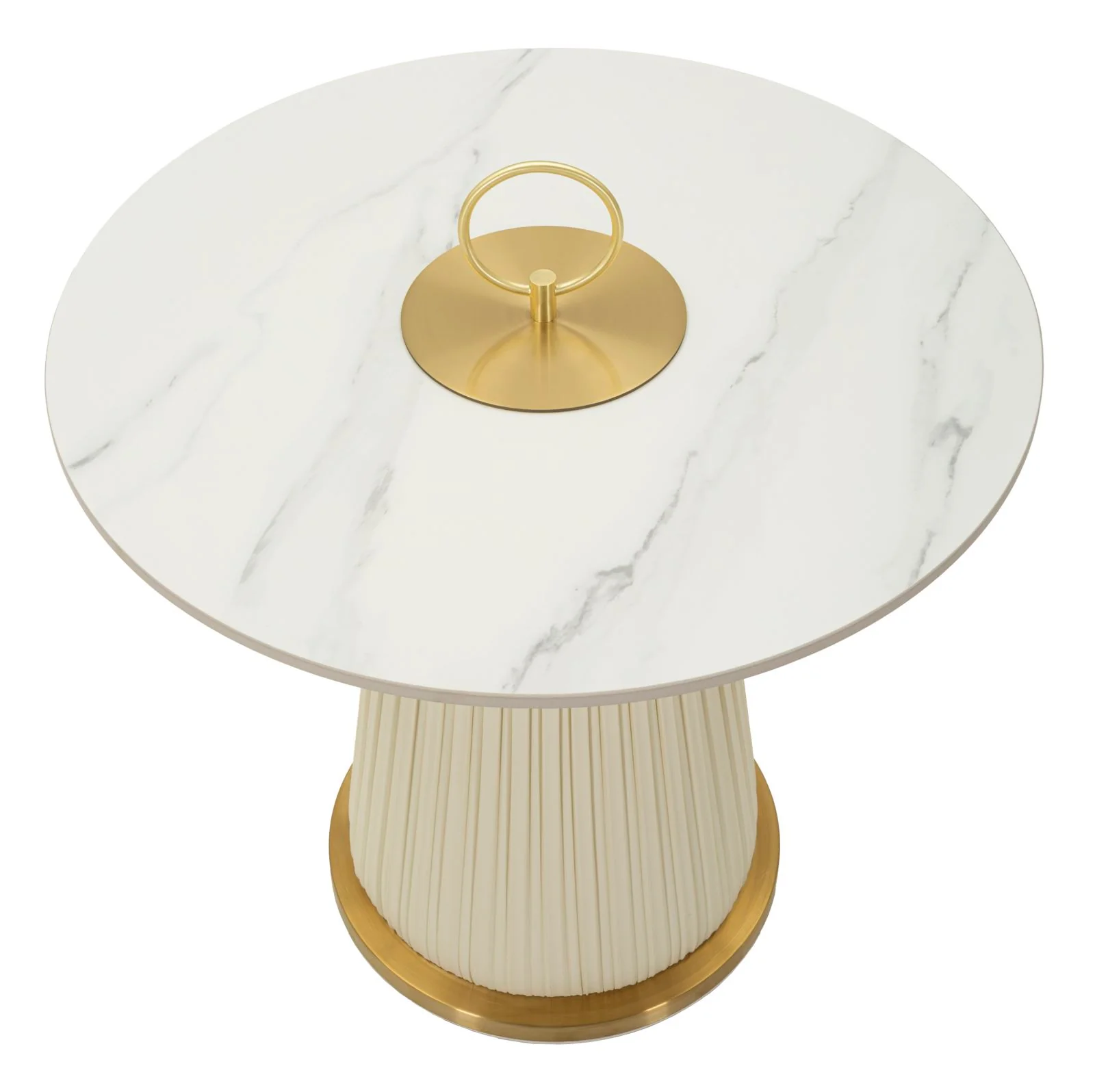 Tavolinetto Nova Cm Ø 60X54 Elegante Design Moderno - Image 2