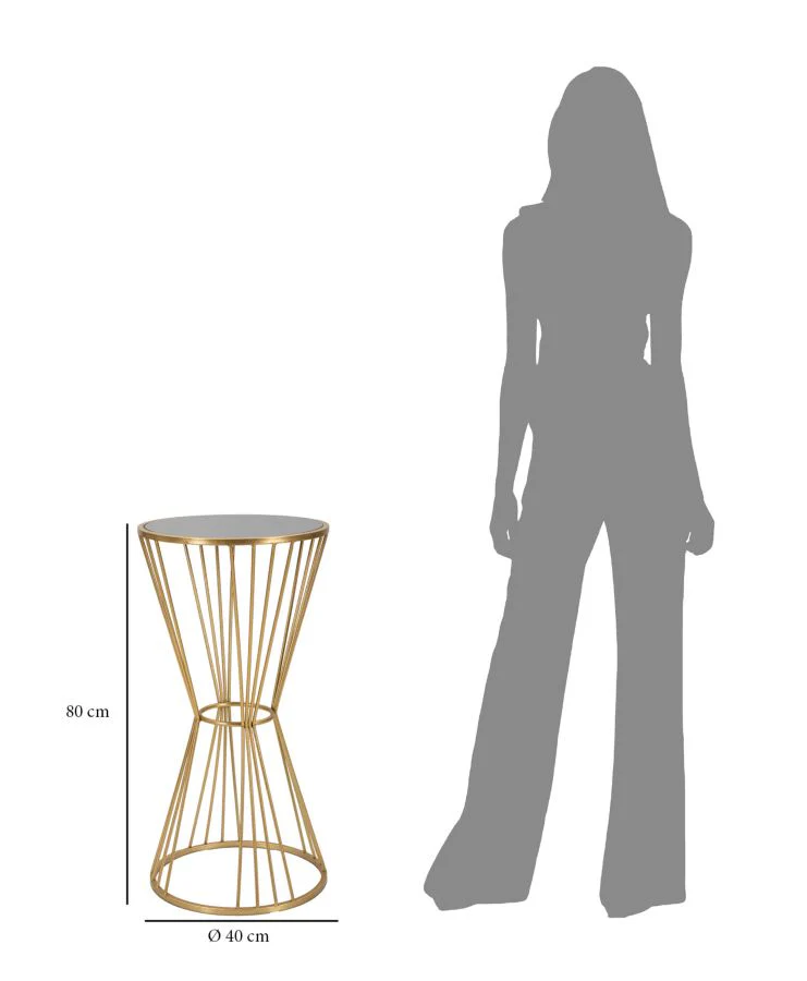 Tavolino Elegante Ø 40 cm x 80 cm - Image 6