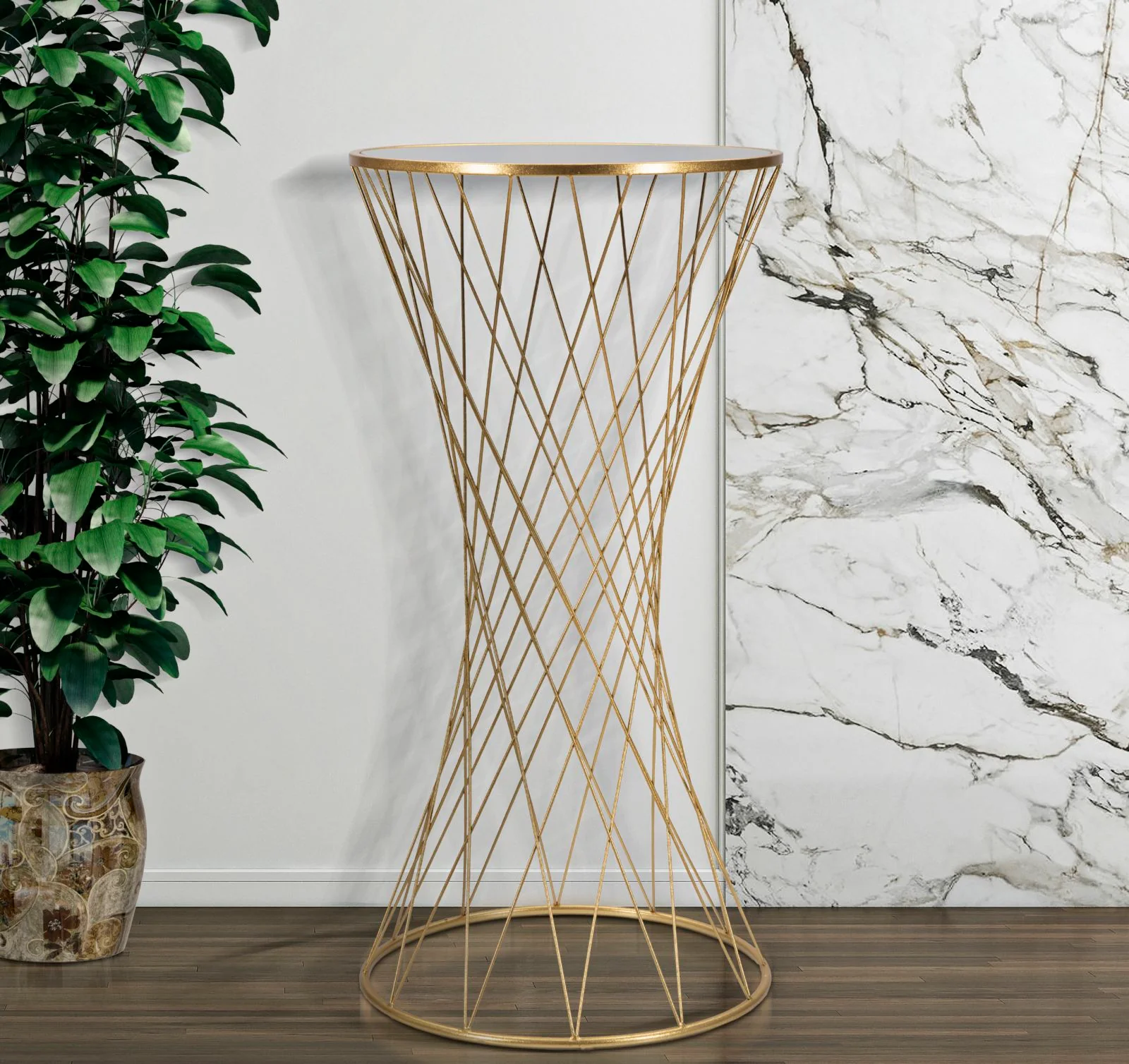 Tavolino Tower Elegante cm Ø 50x100 - Image 5