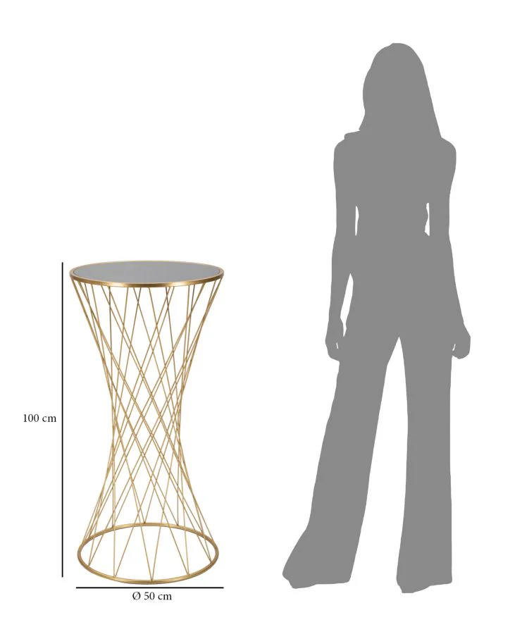 Tavolino Tower Elegante cm Ø 50x100 - Image 6
