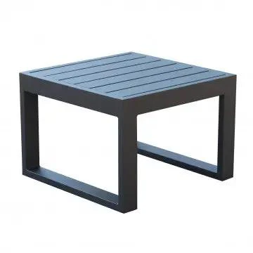 Tavolino quadrato Cuba 45 x 45 con struttura in alluminio verniciato - Image 12