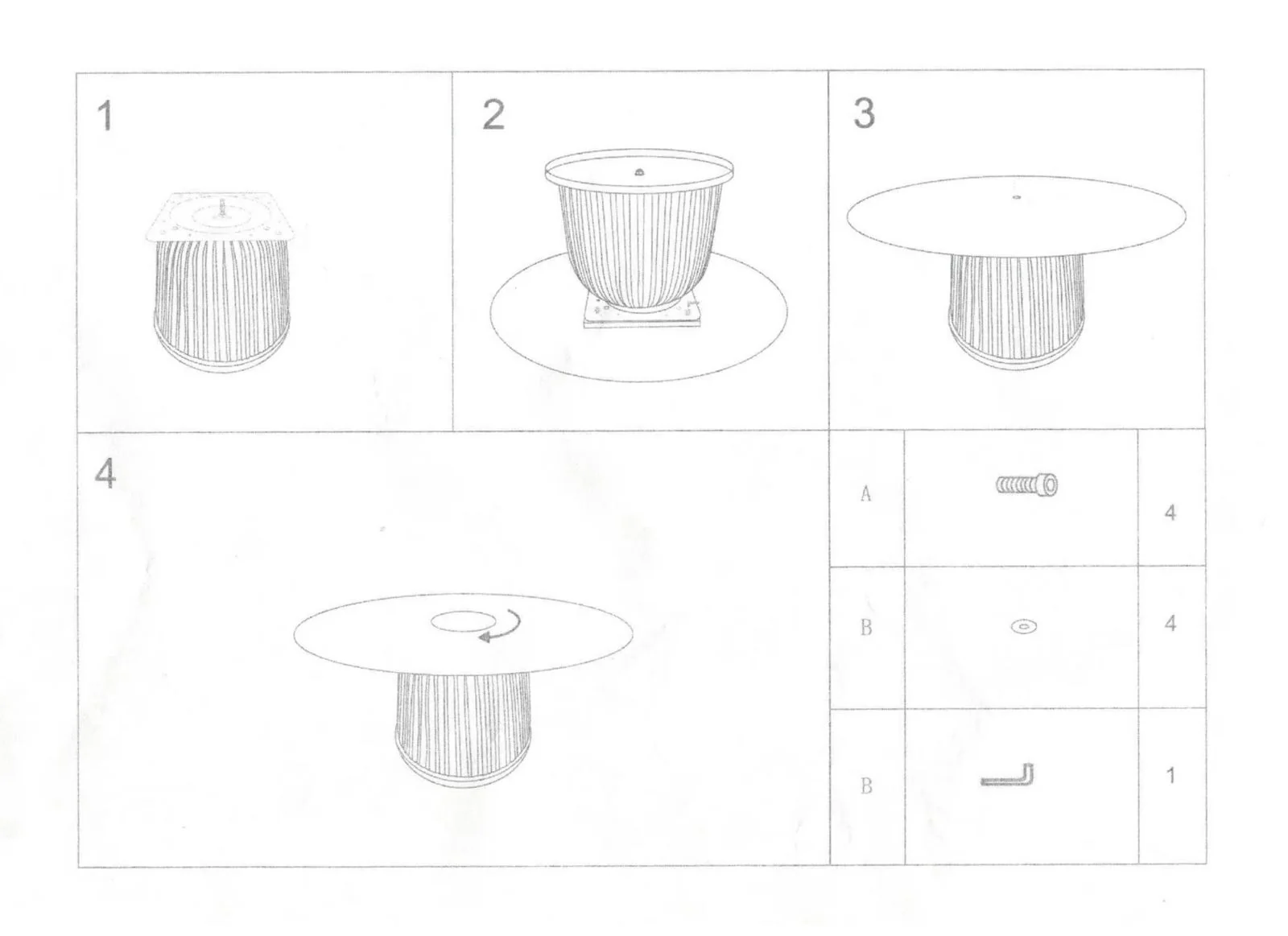 Tavolino Da Caffe' Nova Cm Ø 80X39,5 Elegante E Moderno - Image 10