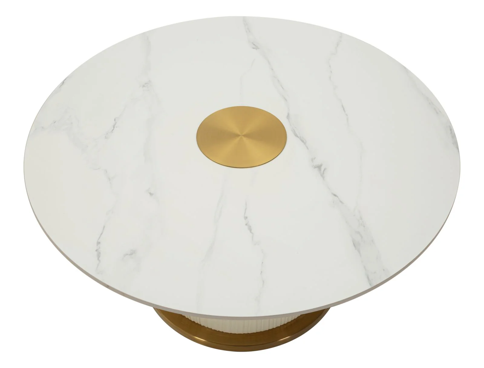 Tavolino Da Caffe' Nova Cm Ø 80X39,5 Elegante E Moderno - Image 2