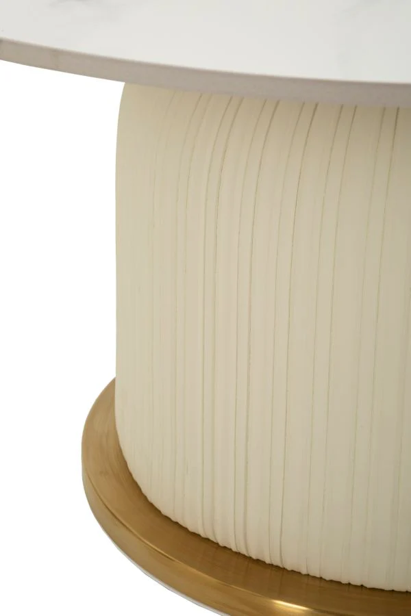 Tavolino Da Caffe' Nova Cm Ø 80X39,5 Elegante E Moderno - Image 3