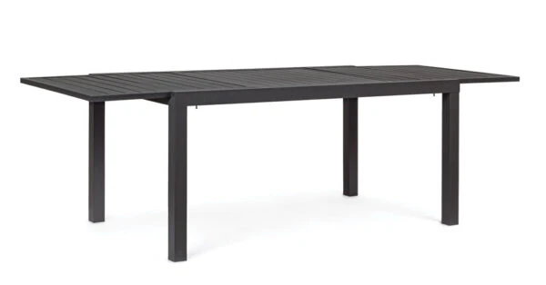 Tavolo Allungabile in Alluminio Hilde 200-300x100 cm – Antracite