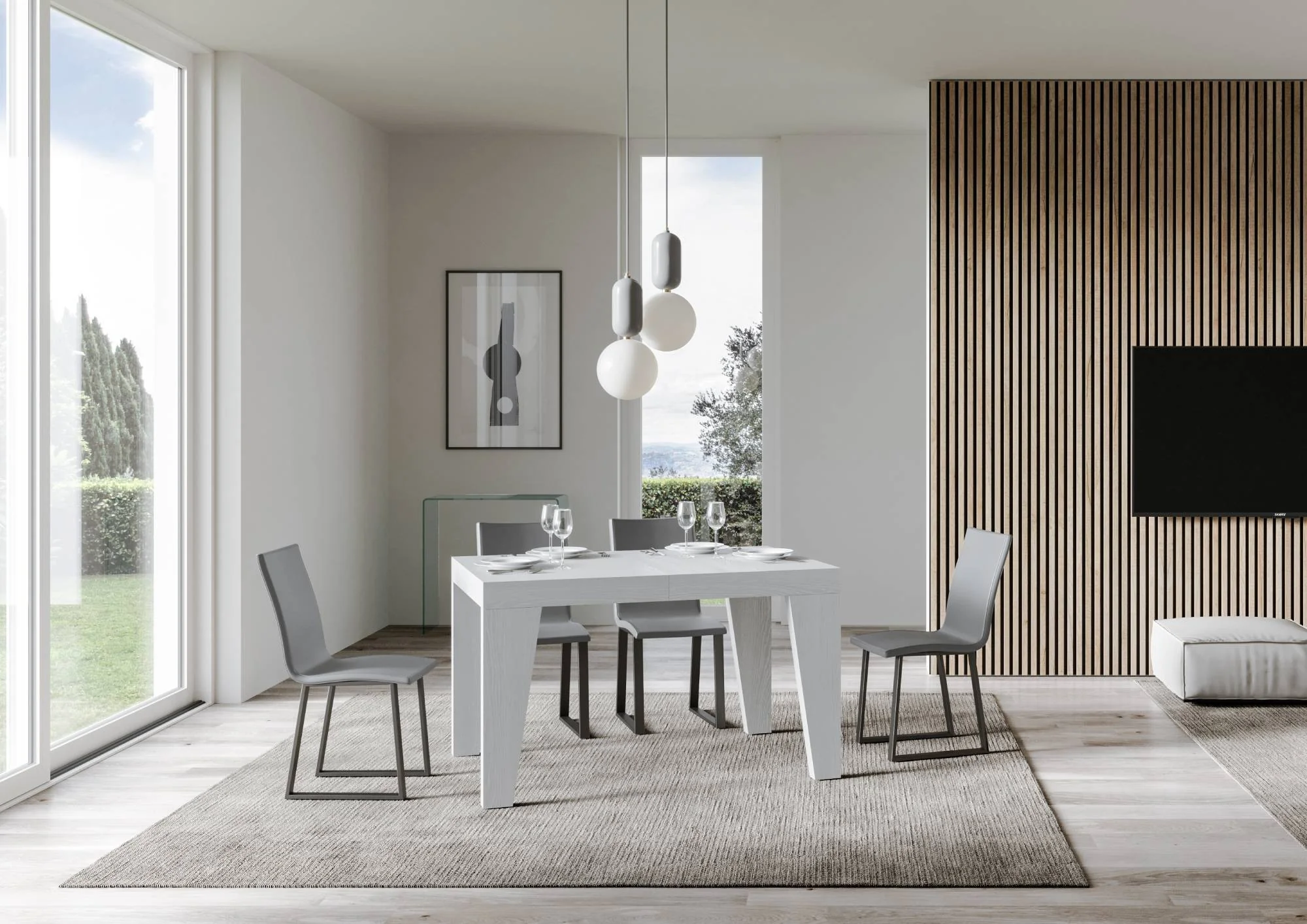 Tavolo allungabile Naxy made in italy itamoby in diverse dimensioni e finiture - Image 15