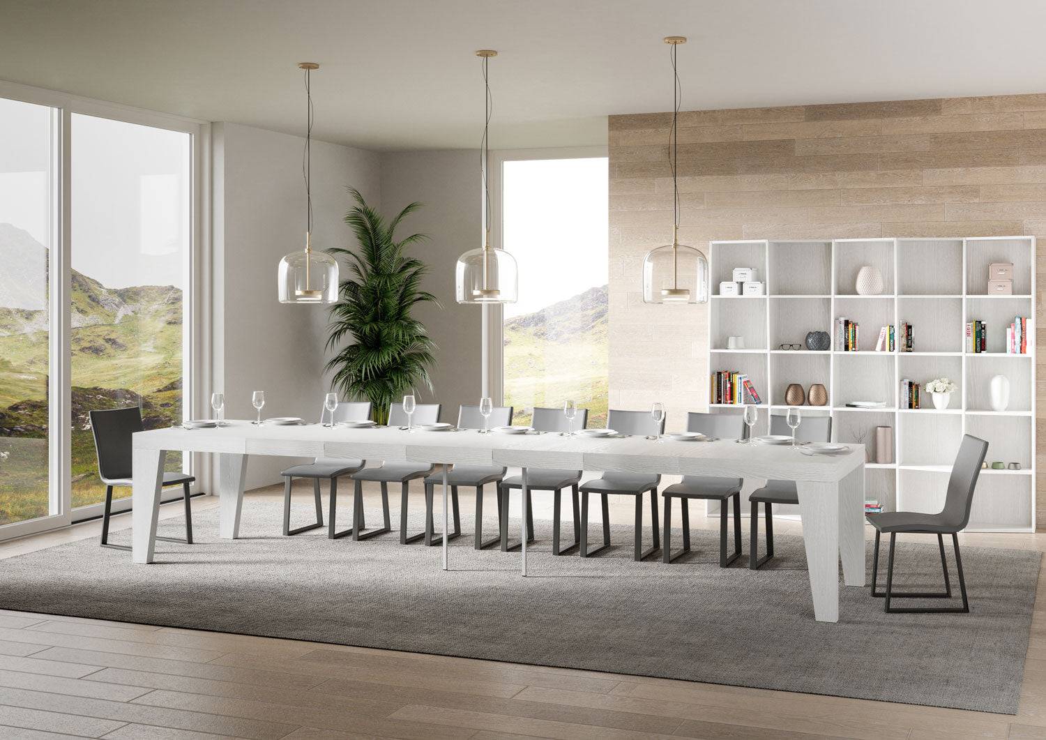 Tavolo allungabile Naxy Premium in diverse finiture e dimensioni - Image 14