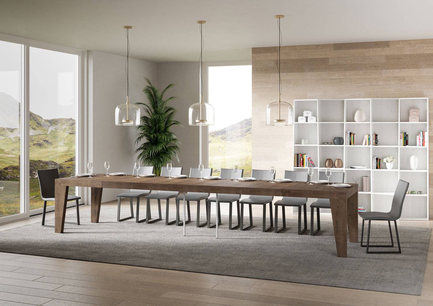 Tavolo allungabile Naxy Premium in diverse finiture e dimensioni - Image 16