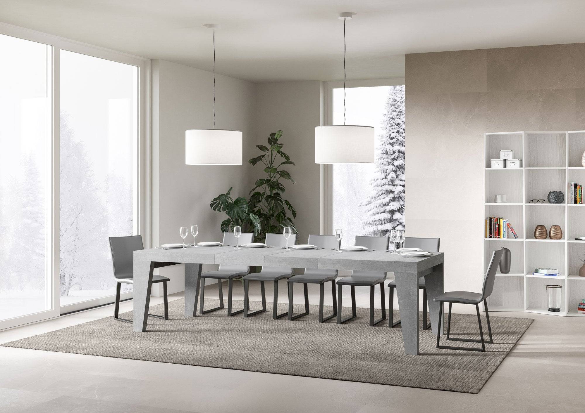 Tavolo allungabile Naxy Premium in diverse finiture e dimensioni - Image 23