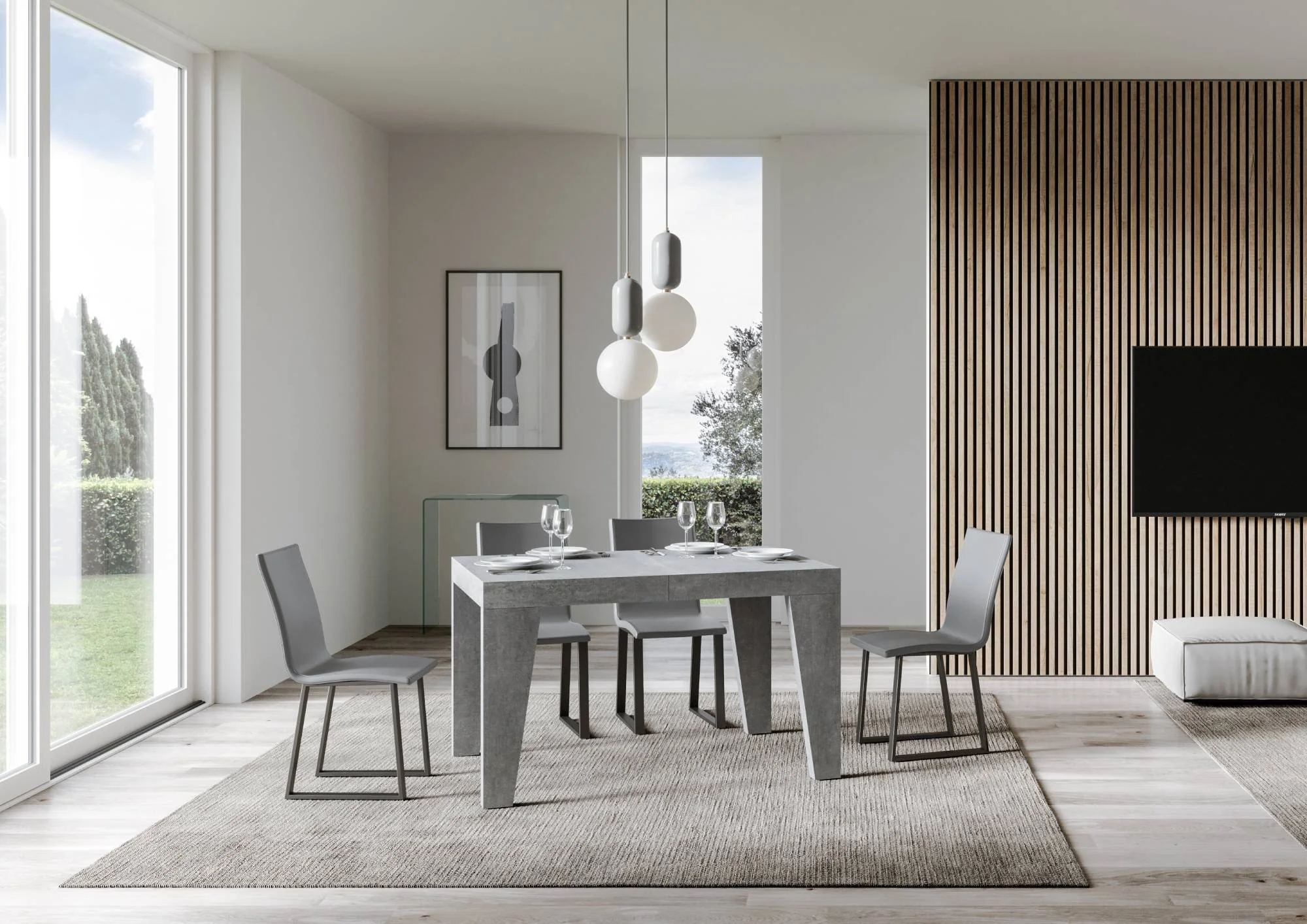 Tavolo allungabile Naxy Premium in diverse finiture e dimensioni - Image 6