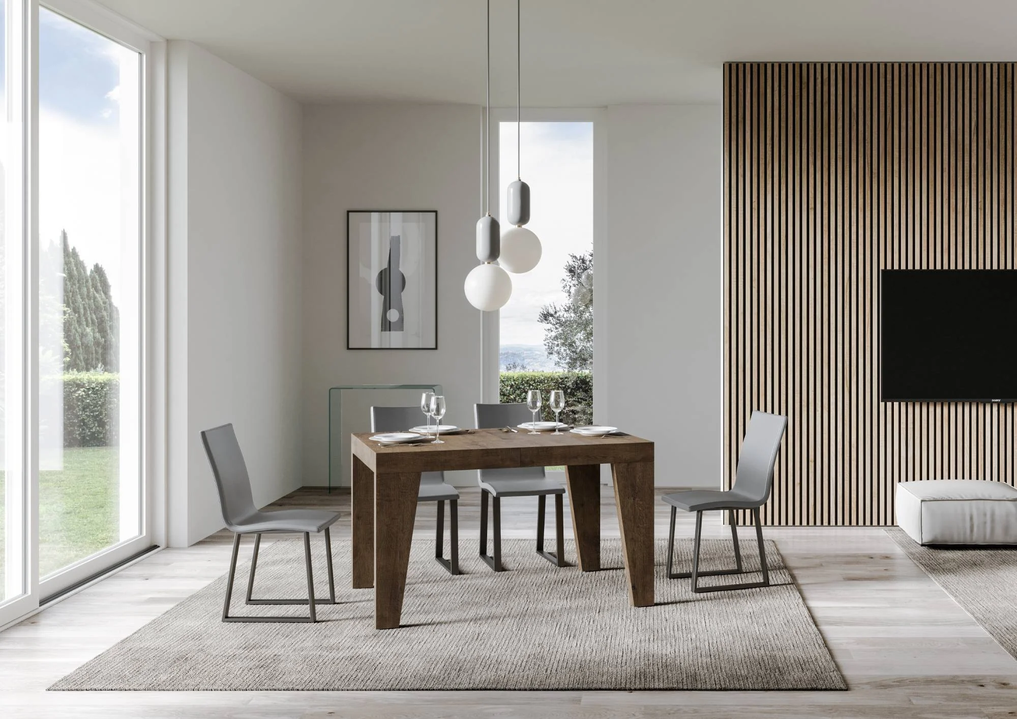 Tavolo allungabile Naxy Premium in diverse finiture e dimensioni - Image 9