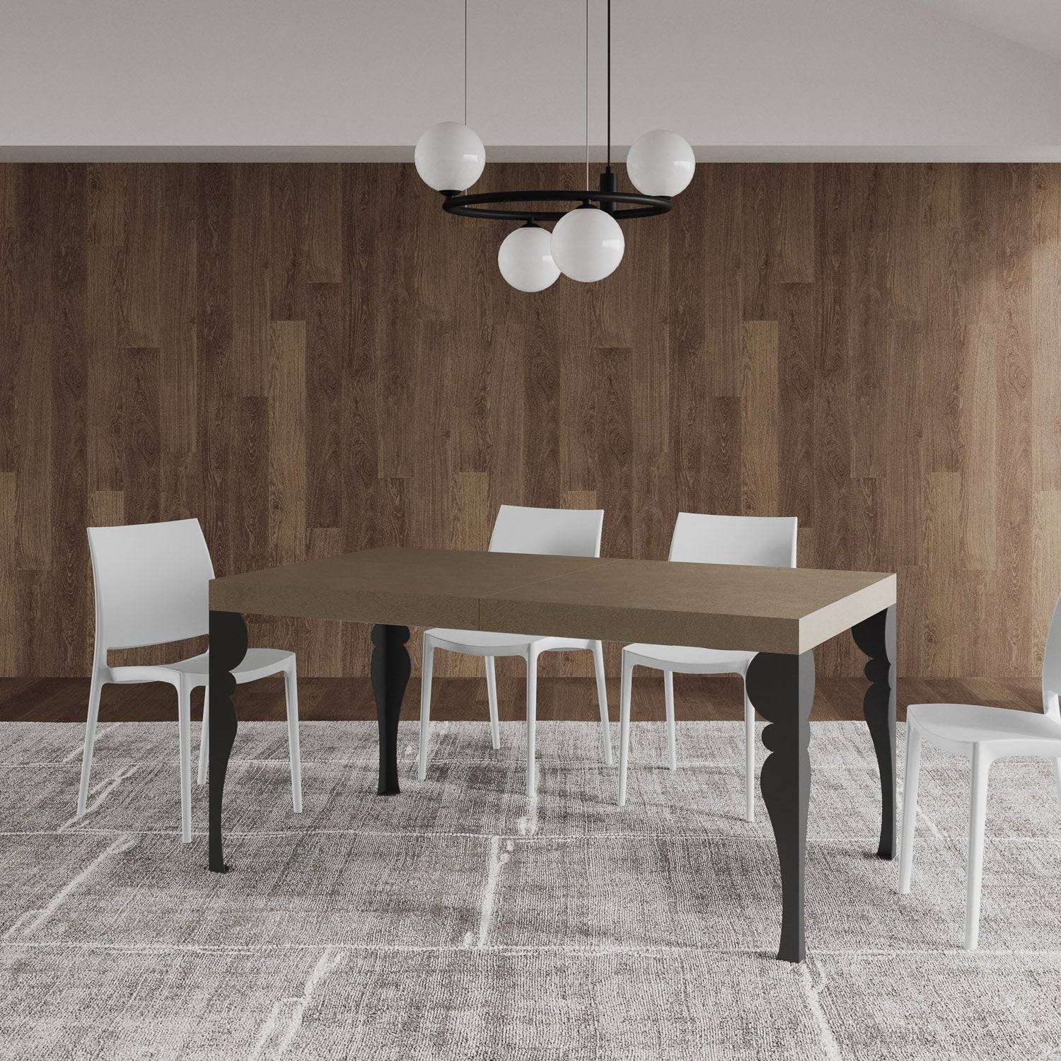 Tavolo allungabile Paxon Premium con gambe e telaio in diverse finiture - Image 101