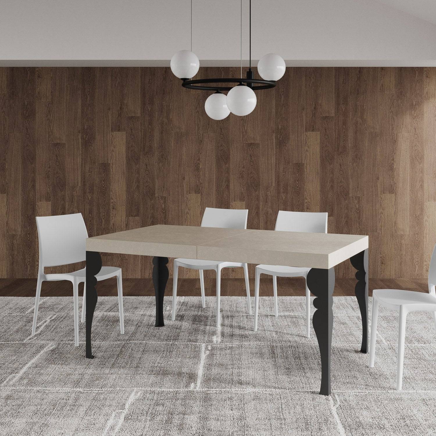 Tavolo allungabile Paxon Premium con gambe e telaio in diverse finiture - Image 81