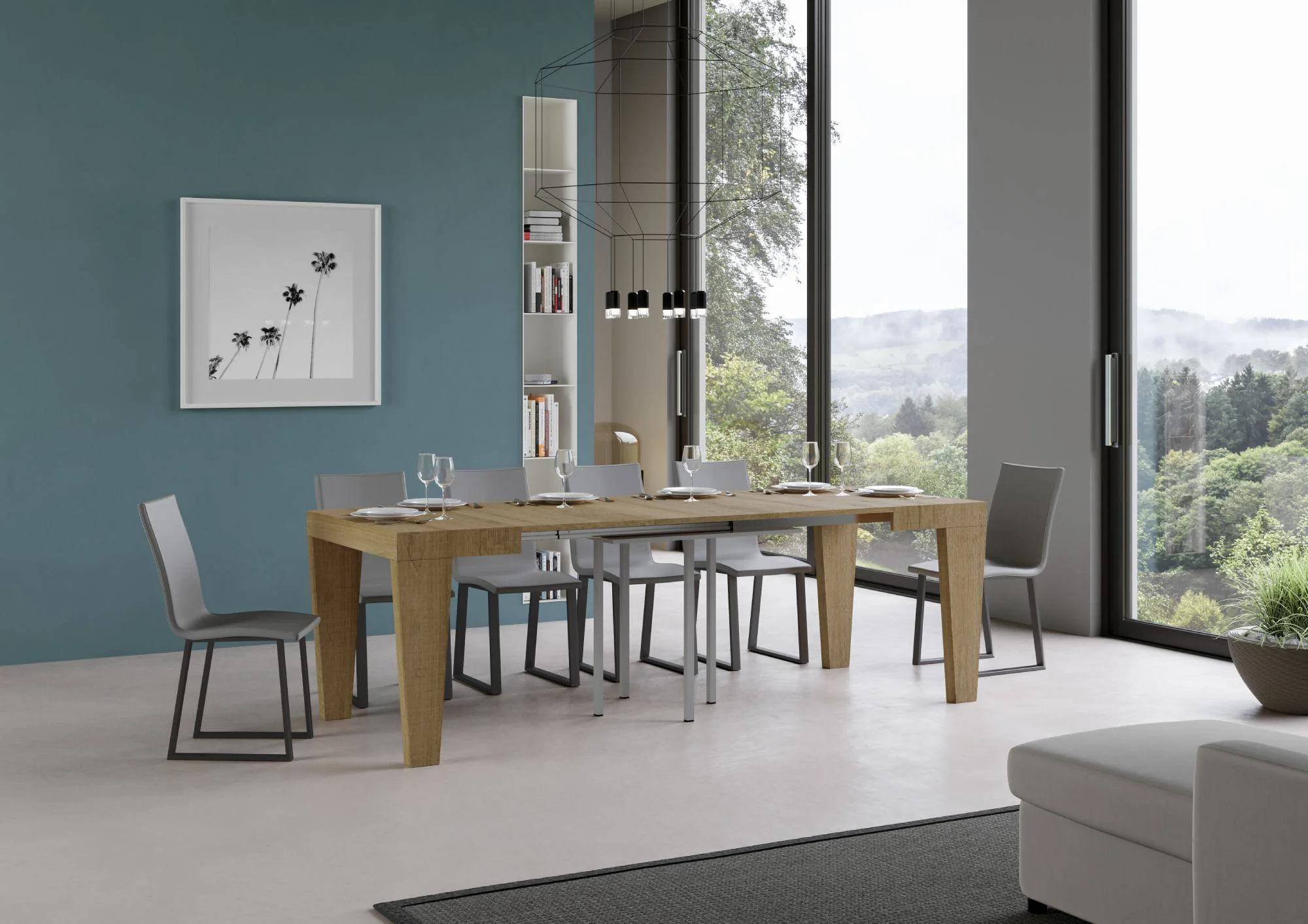 Tavolo allungabile Spimbo in diverse dimensioni e finiture - Image 12