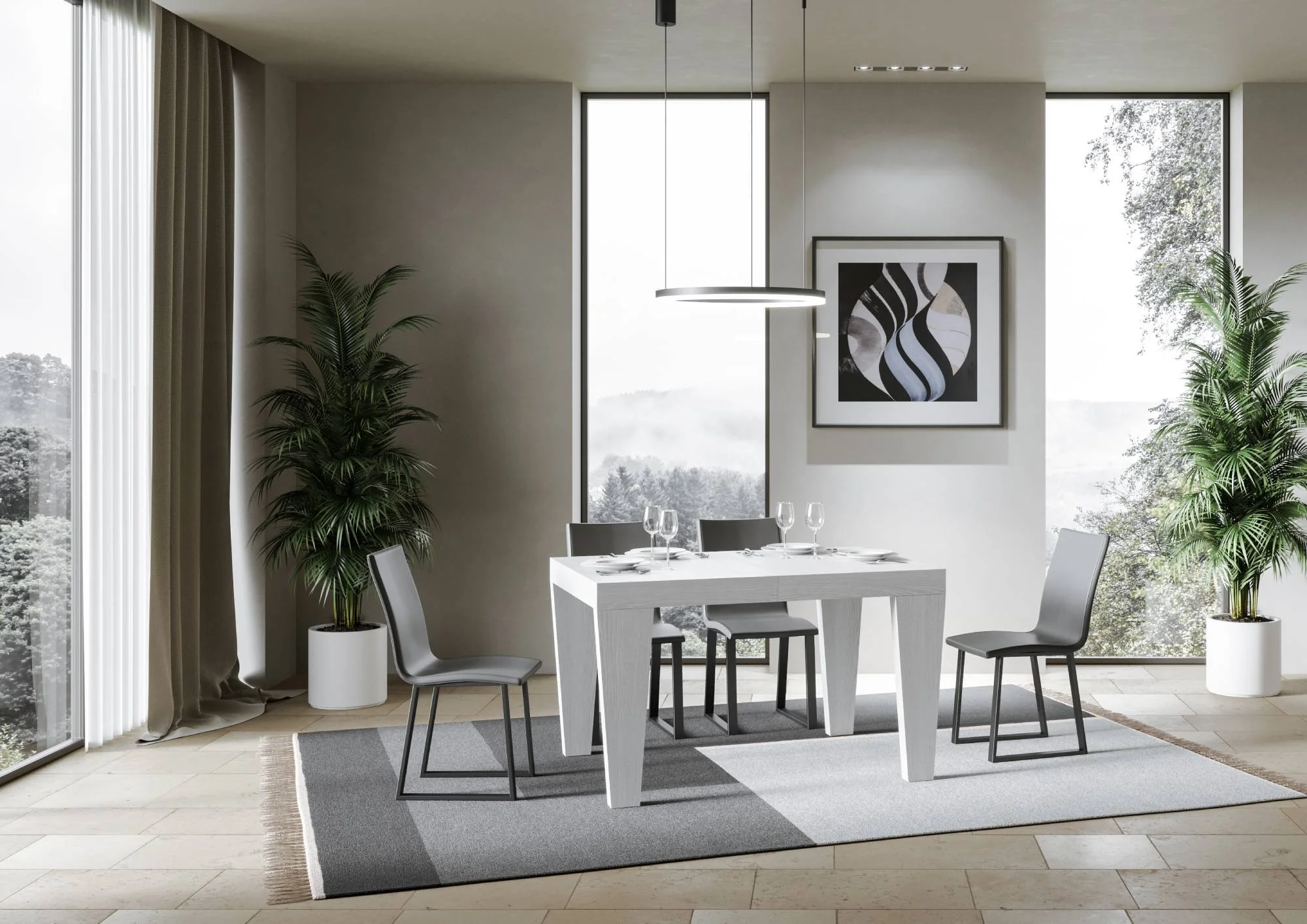 Tavolo allungabile Spimbo in diverse dimensioni e finiture - Image 14
