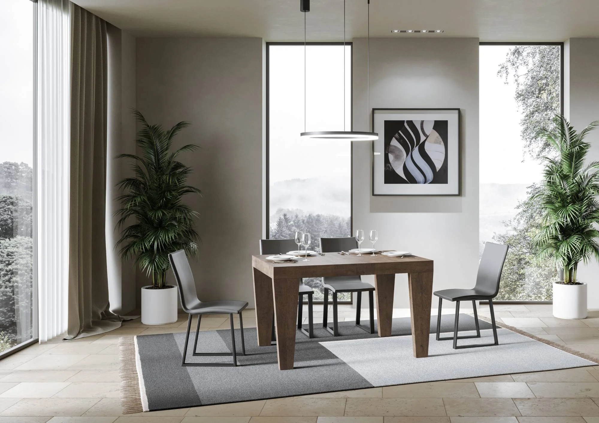 Tavolo allungabile Spimbo in diverse dimensioni e finiture - Image 18