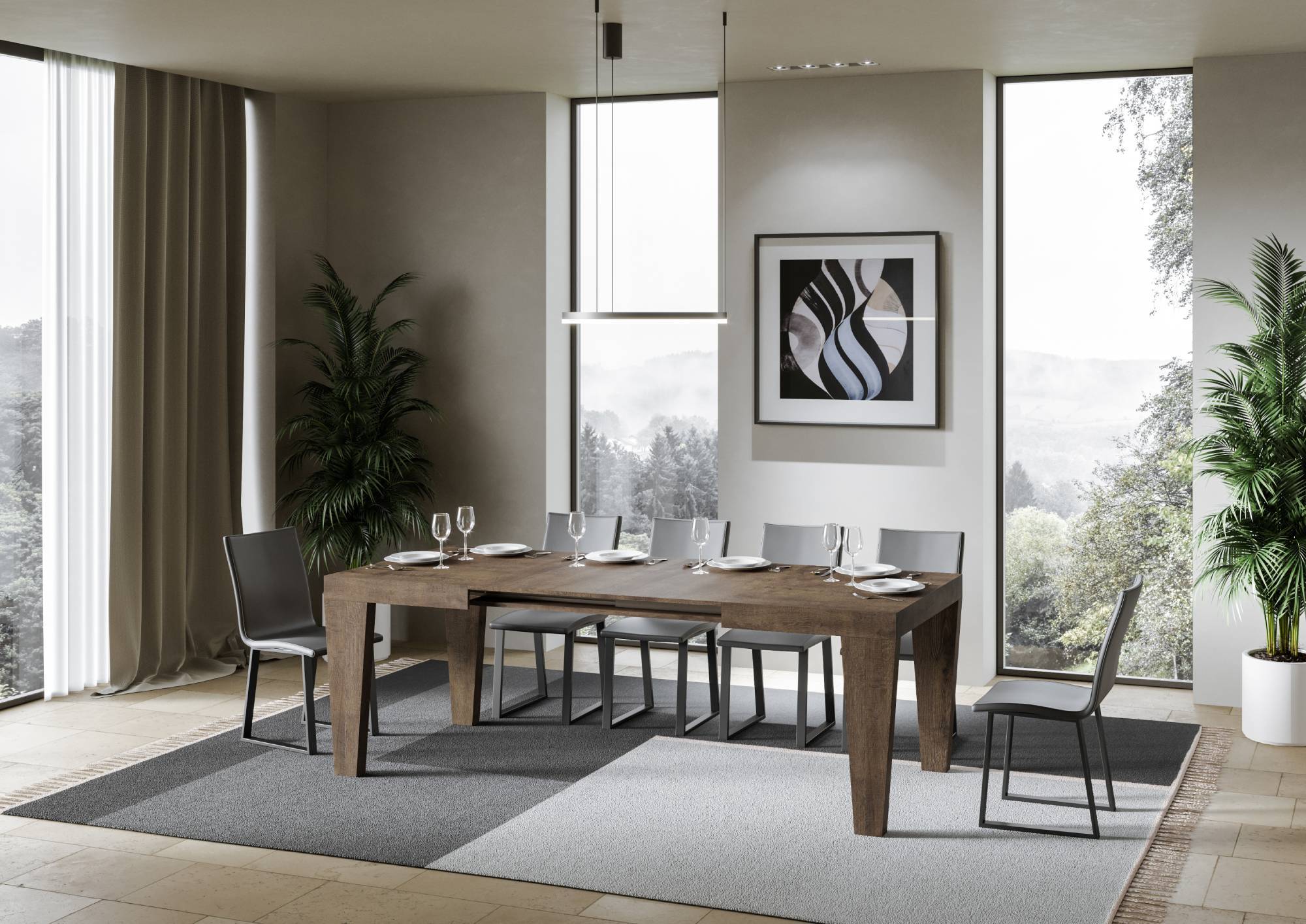 Tavolo allungabile Spimbo in diverse dimensioni e finiture - Image 19