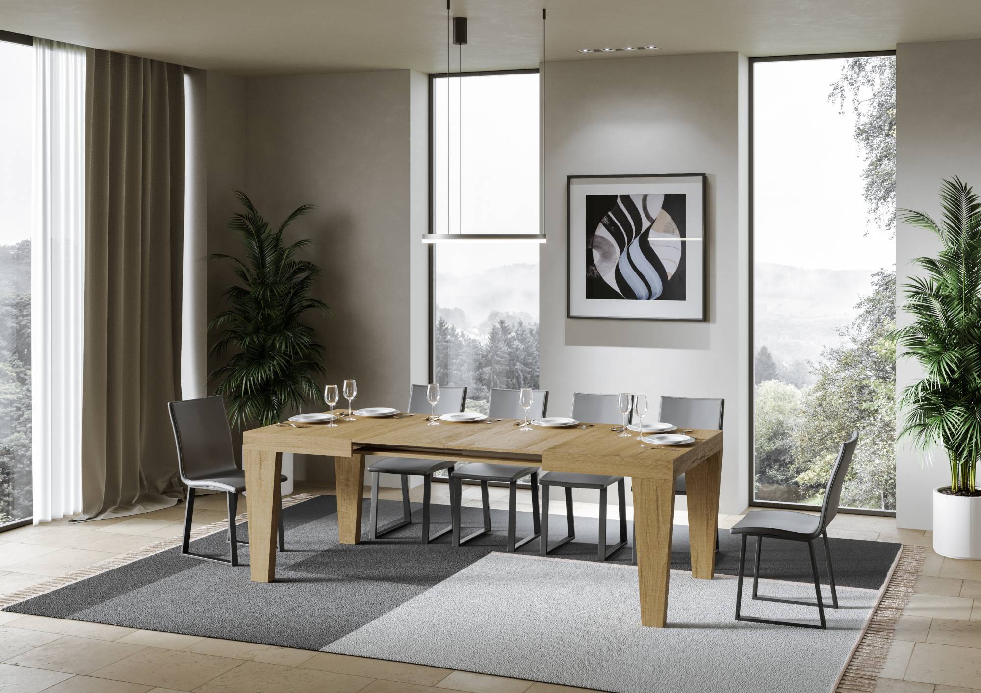 Tavolo allungabile Spimbo in diverse dimensioni e finiture - Image 22