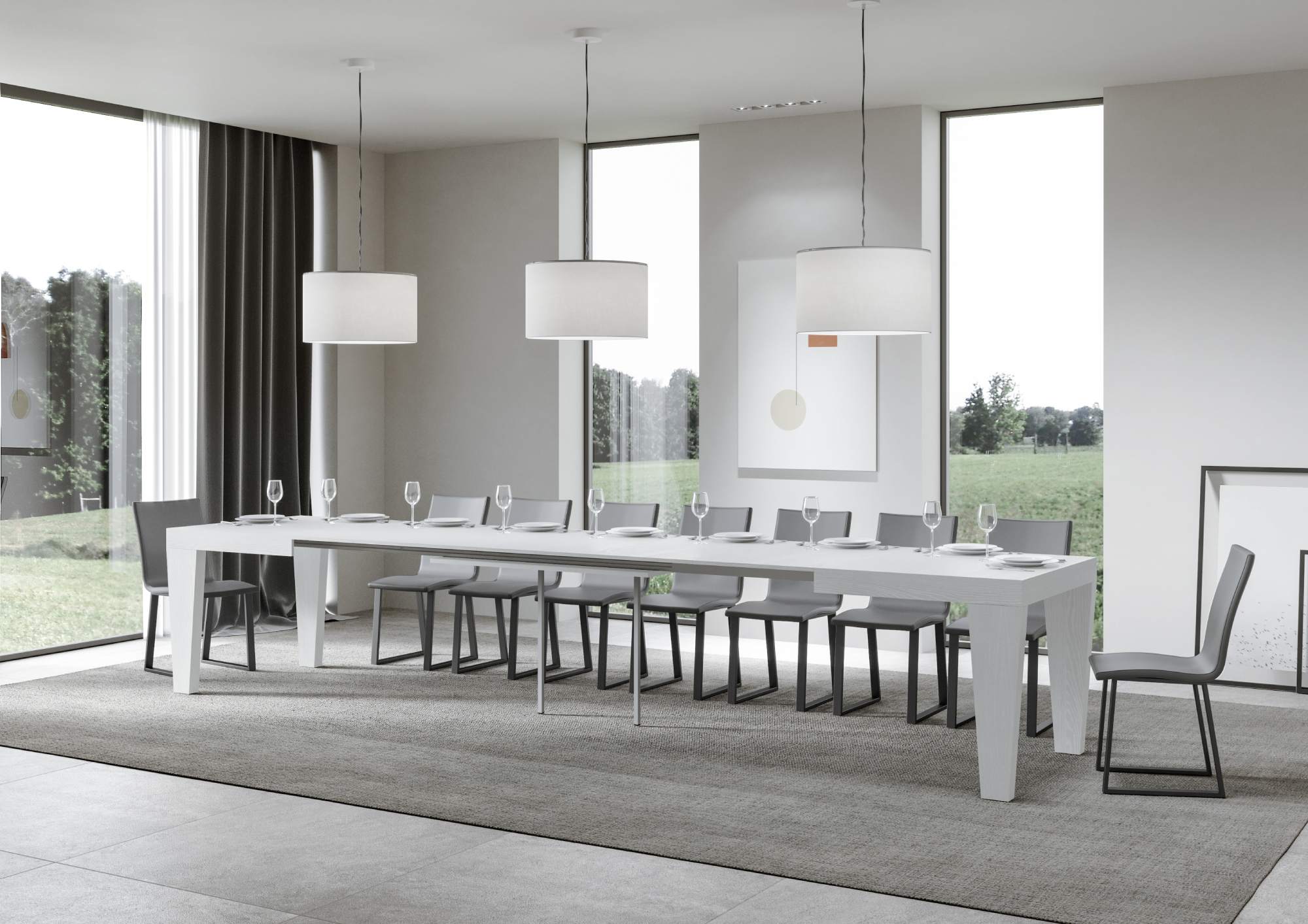 Tavolo allungabile Spimbo in diverse dimensioni e finiture - Image 23