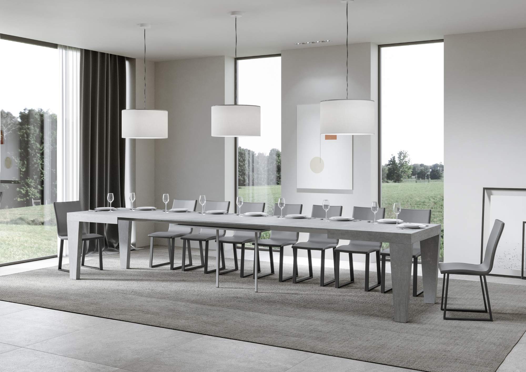 Tavolo allungabile Spimbo in diverse dimensioni e finiture - Image 24