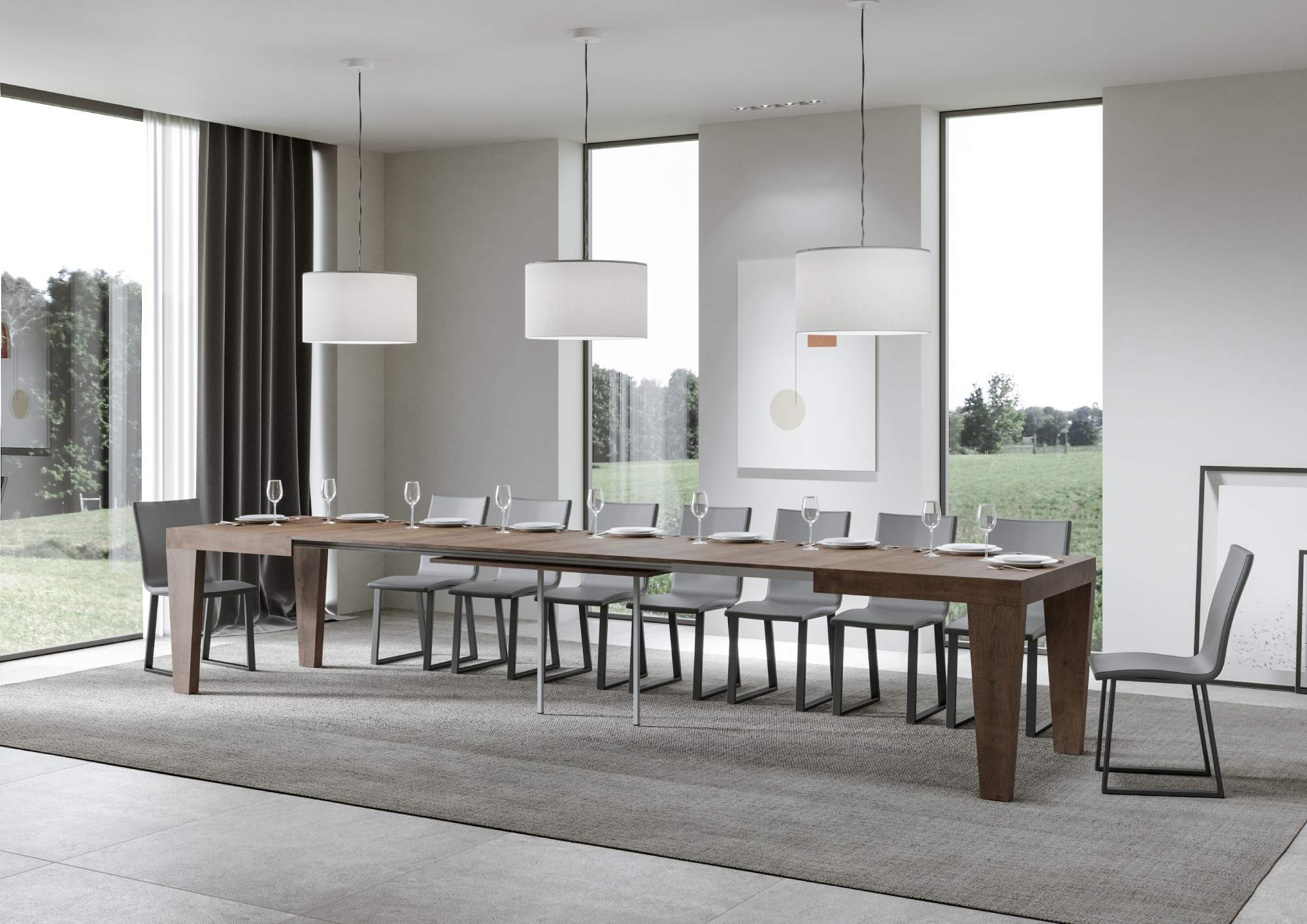 Tavolo allungabile Spimbo in diverse dimensioni e finiture - Image 25