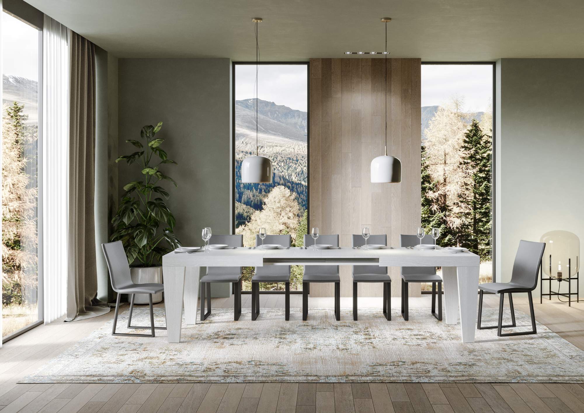 Tavolo allungabile Spimbo in diverse dimensioni e finiture - Image 29