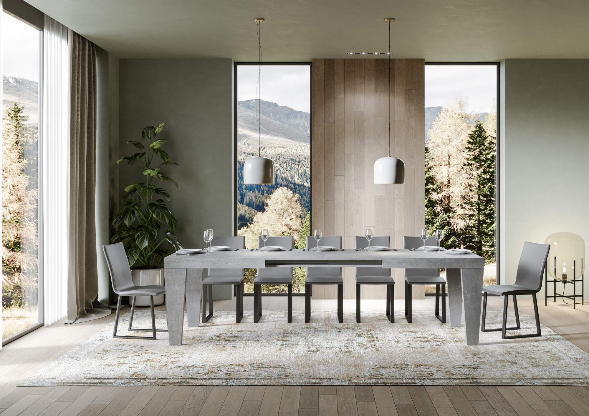 Tavolo allungabile Spimbo in diverse dimensioni e finiture - Image 31