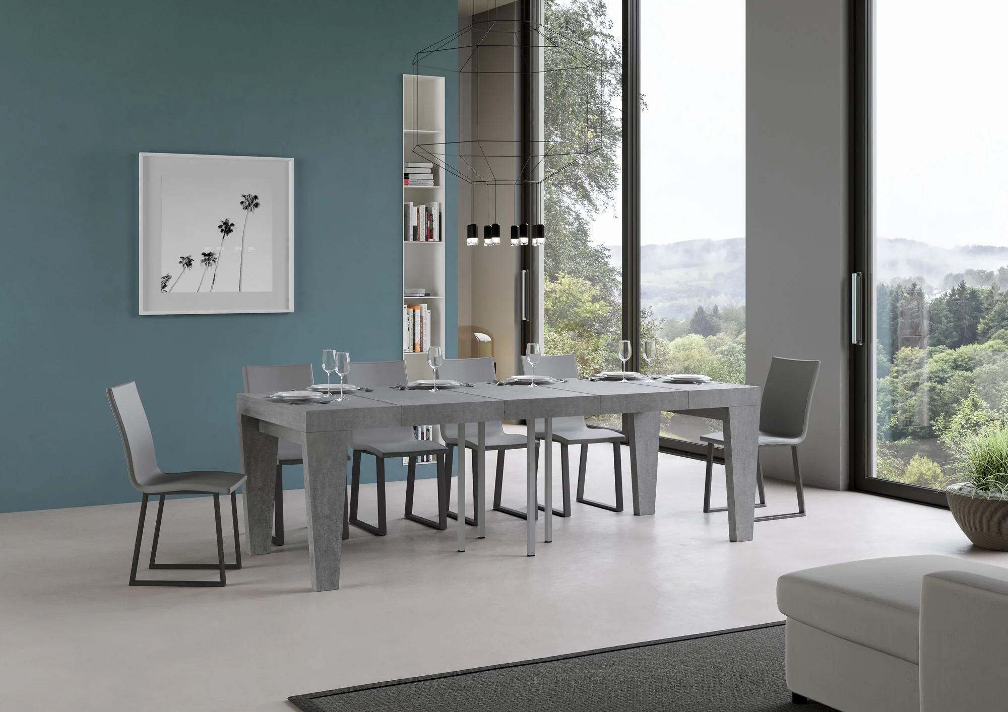 Tavolo allungabile Spimbo Premium in diverse finiture e dimensioni - Image 29