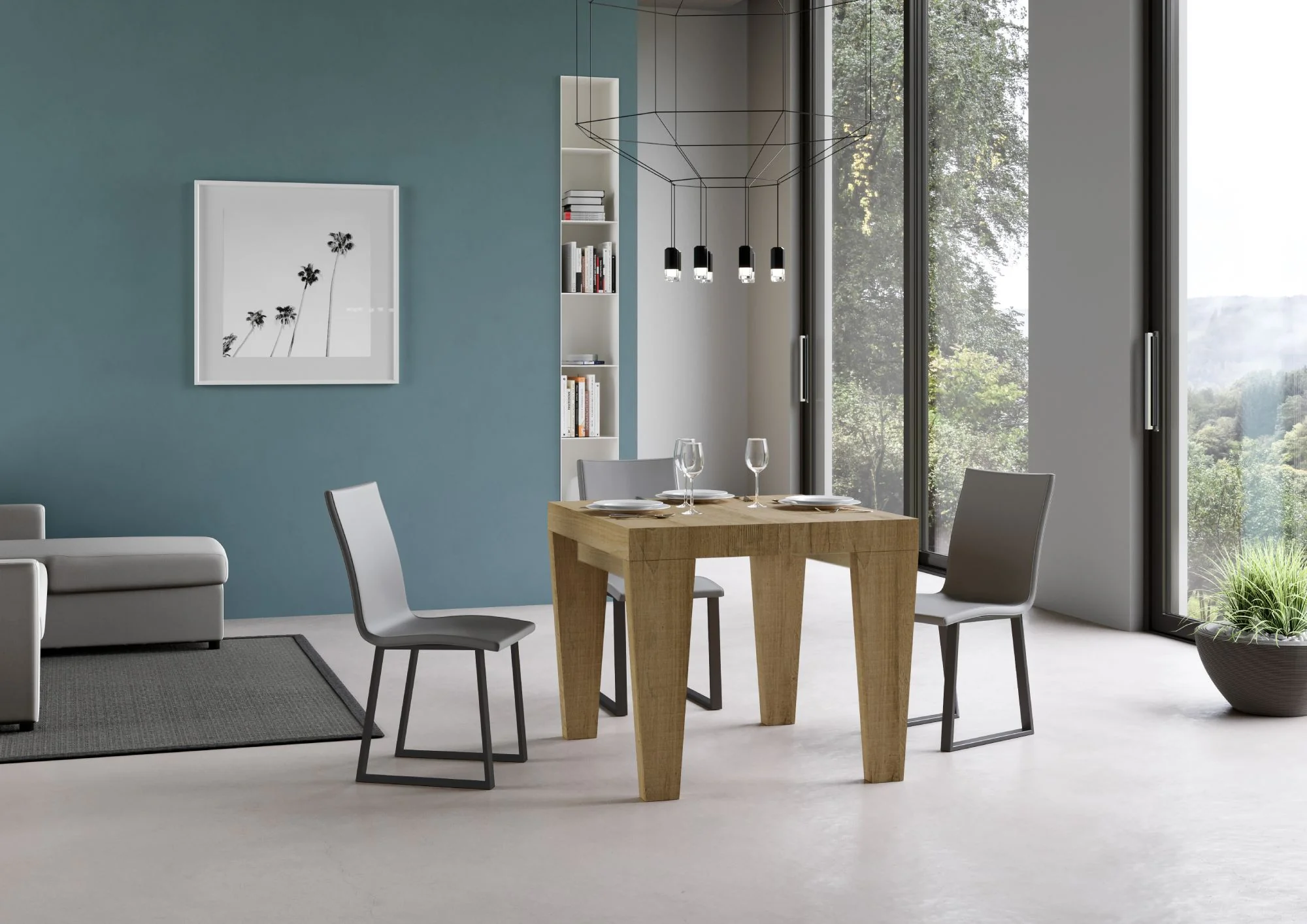 Tavolo allungabile Spimbo Premium in diverse finiture e dimensioni - Image 31