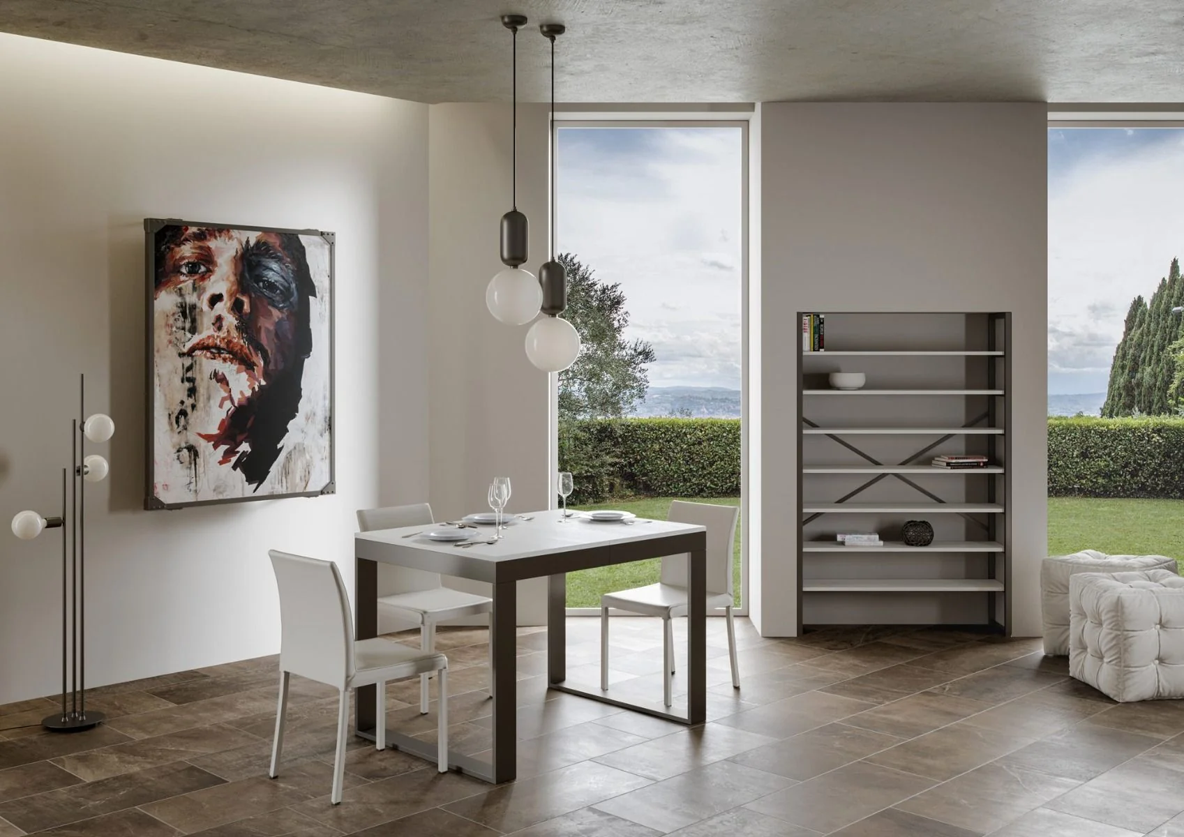 Tavolo allungabile Tecno Evolution con diverse rifiniture - Image 14