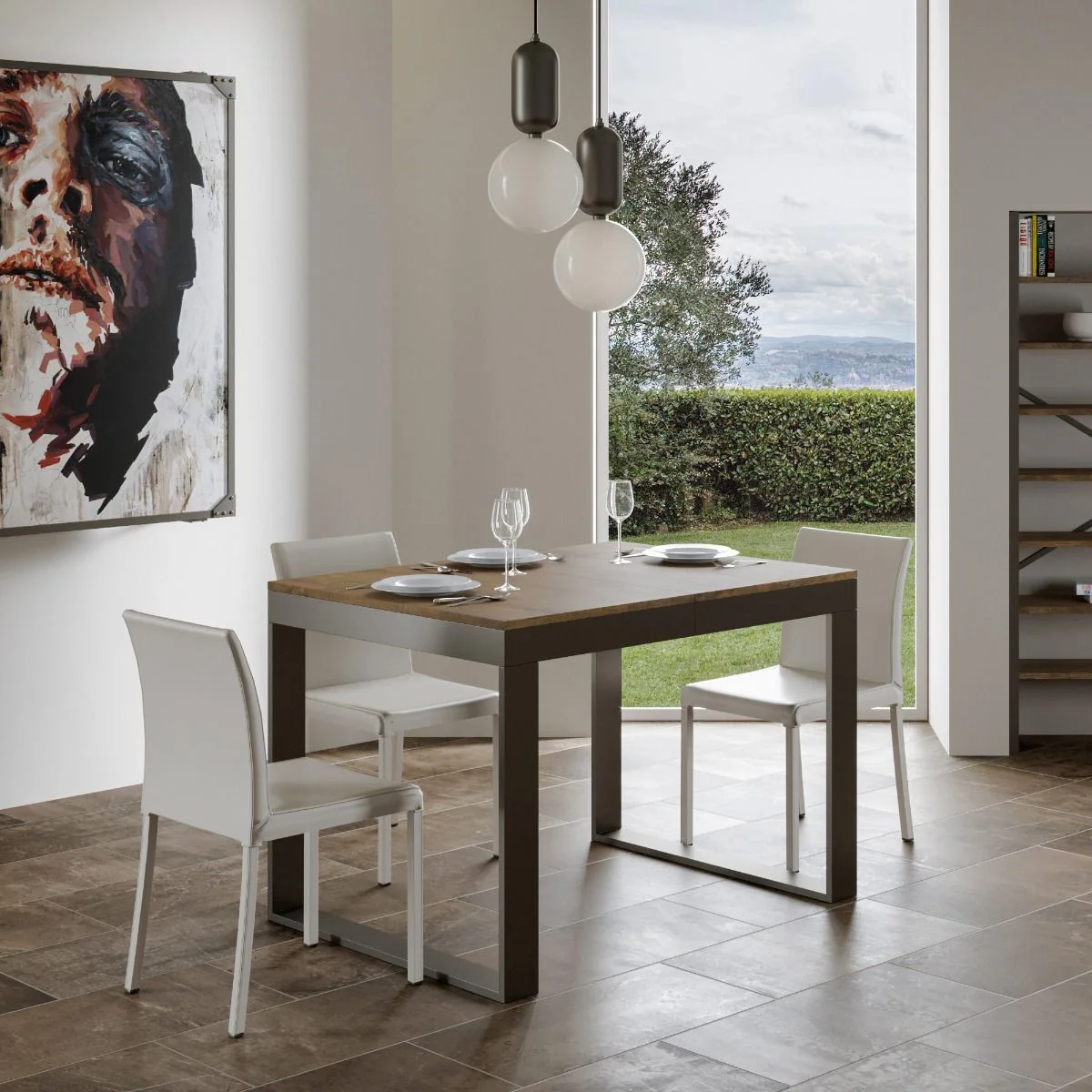 Tavolo allungabile Tecno Evolution con diverse rifiniture - Image 17
