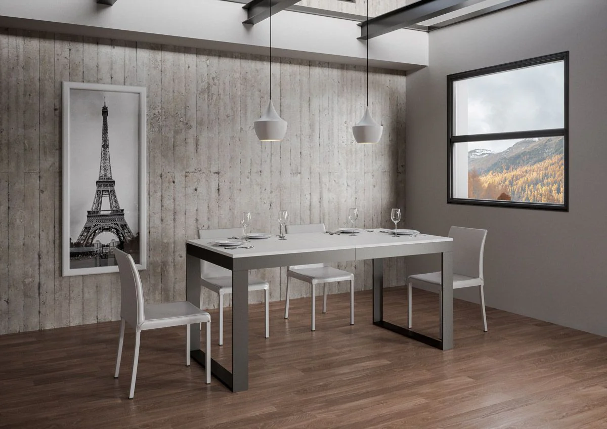 Tavolo allungabile Tecno Evolution con diverse rifiniture - Image 2