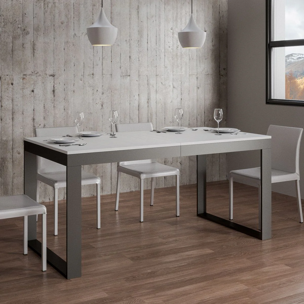 Tavolo allungabile Tecno Evolution con diverse rifiniture - Image 20