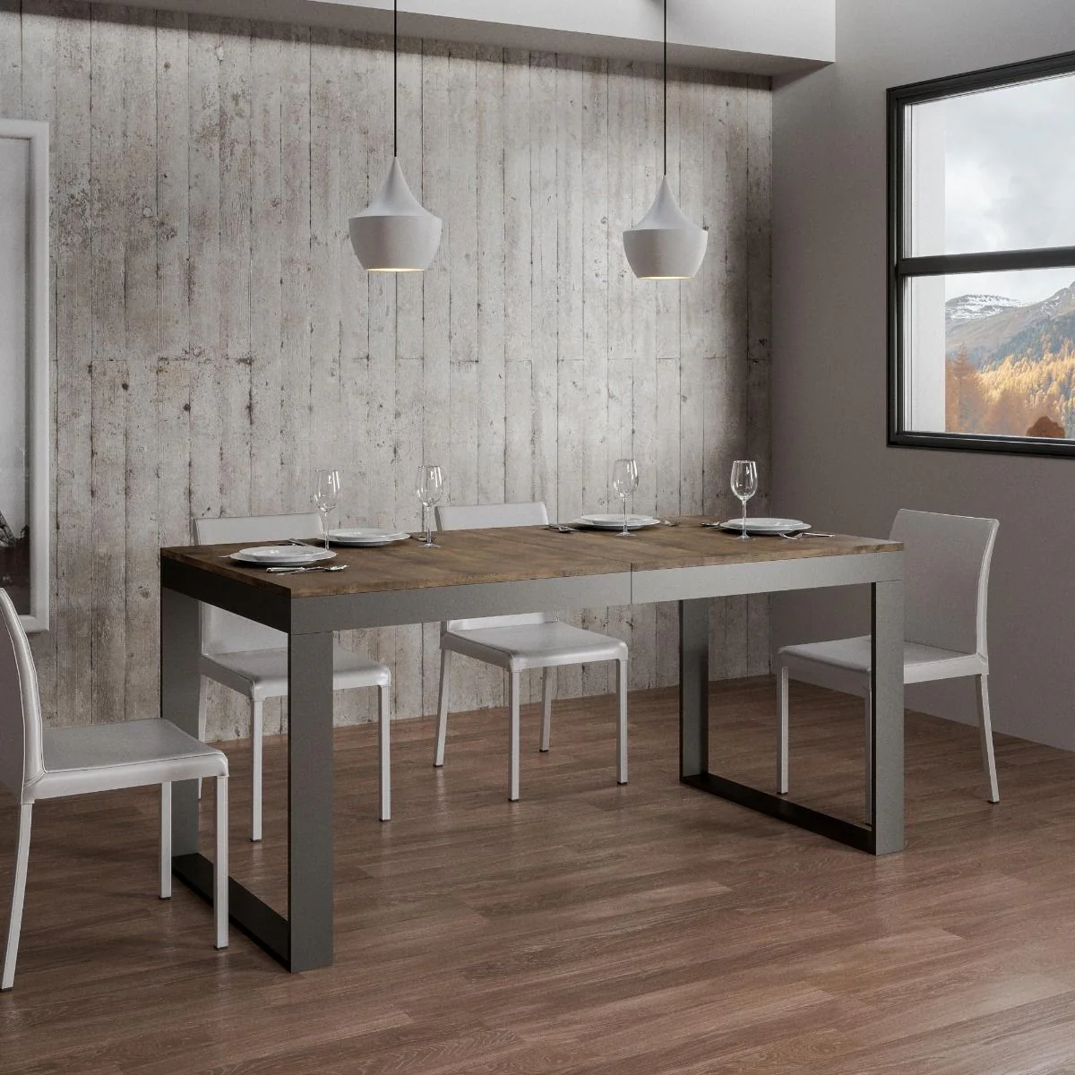 Tavolo allungabile Tecno Evolution con diverse rifiniture - Image 26
