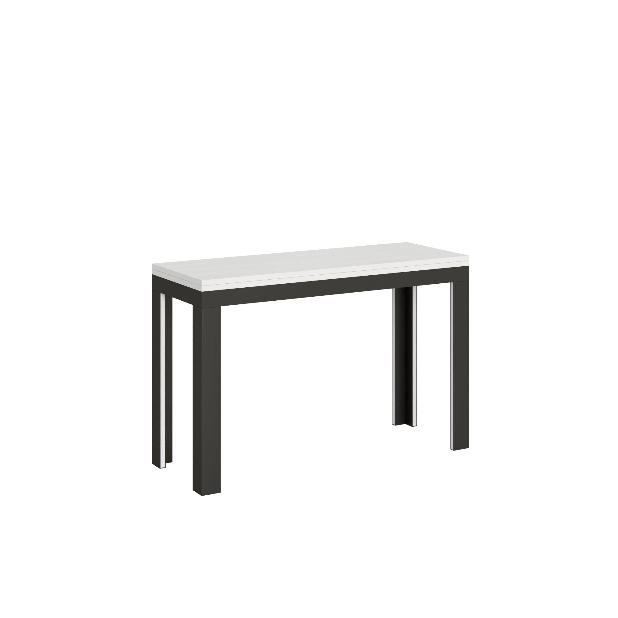 Tavolo apribile Linea Double con telaio Antracite - Image 4