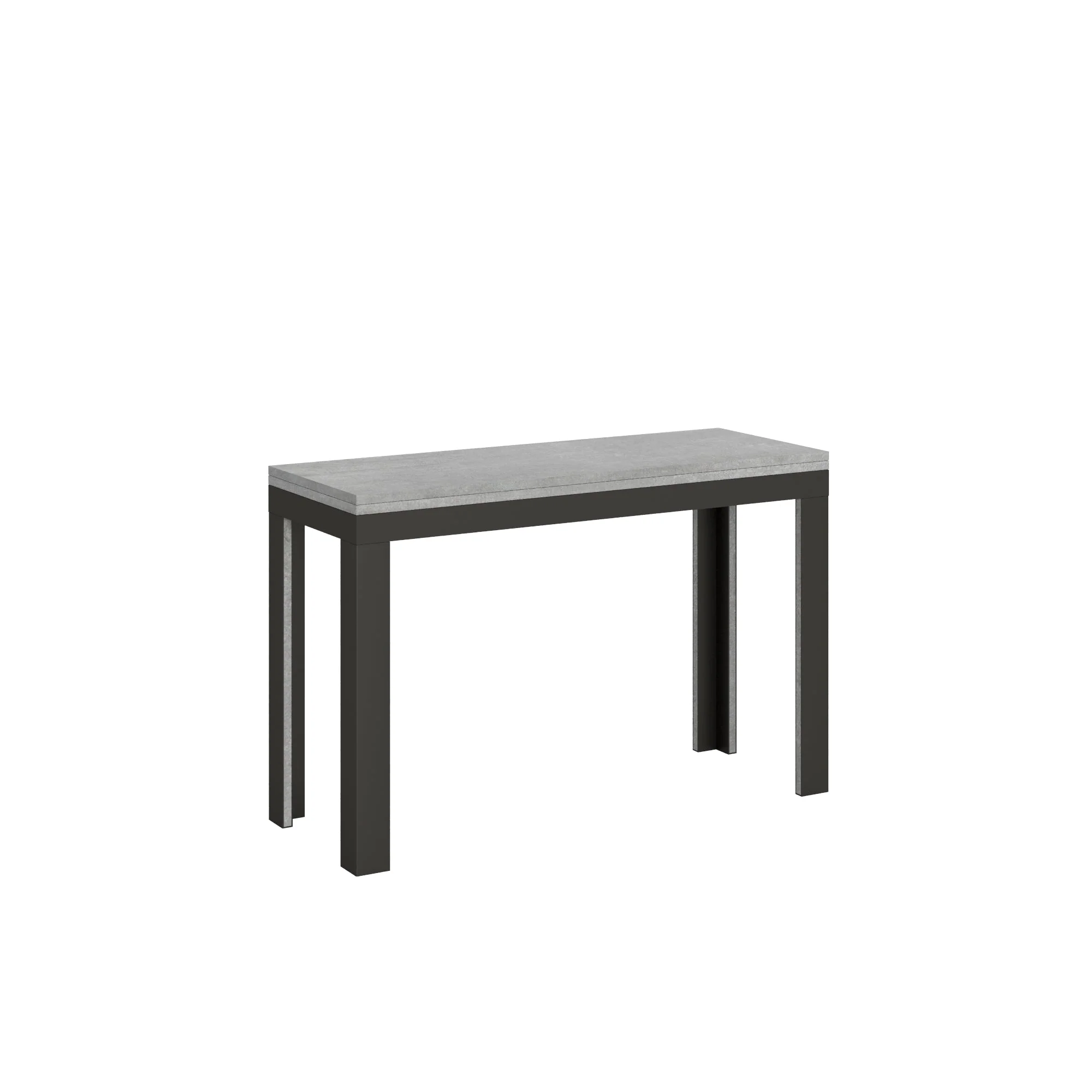 Tavolo apribile Linea Double con telaio Antracite - Image 6
