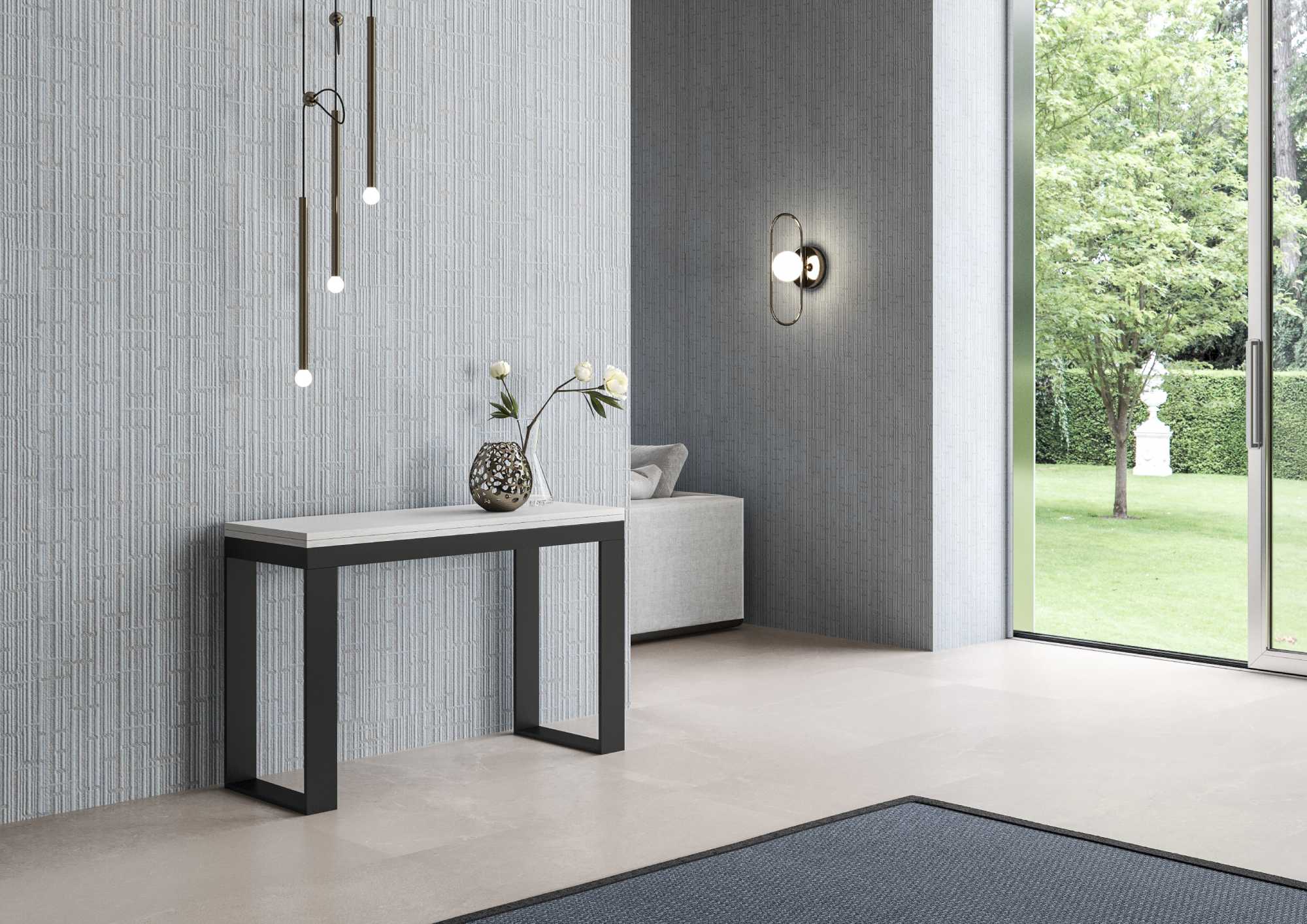 Tavolo apribile Tecno Double con diverse rifiniture - Image 2