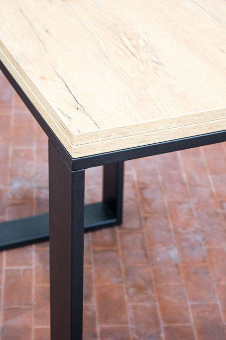 Tavolo apribile Tecno Libra con telaio Antracite, dimensioni 90x90/180 cm e 90x120/240 cm - Image 6