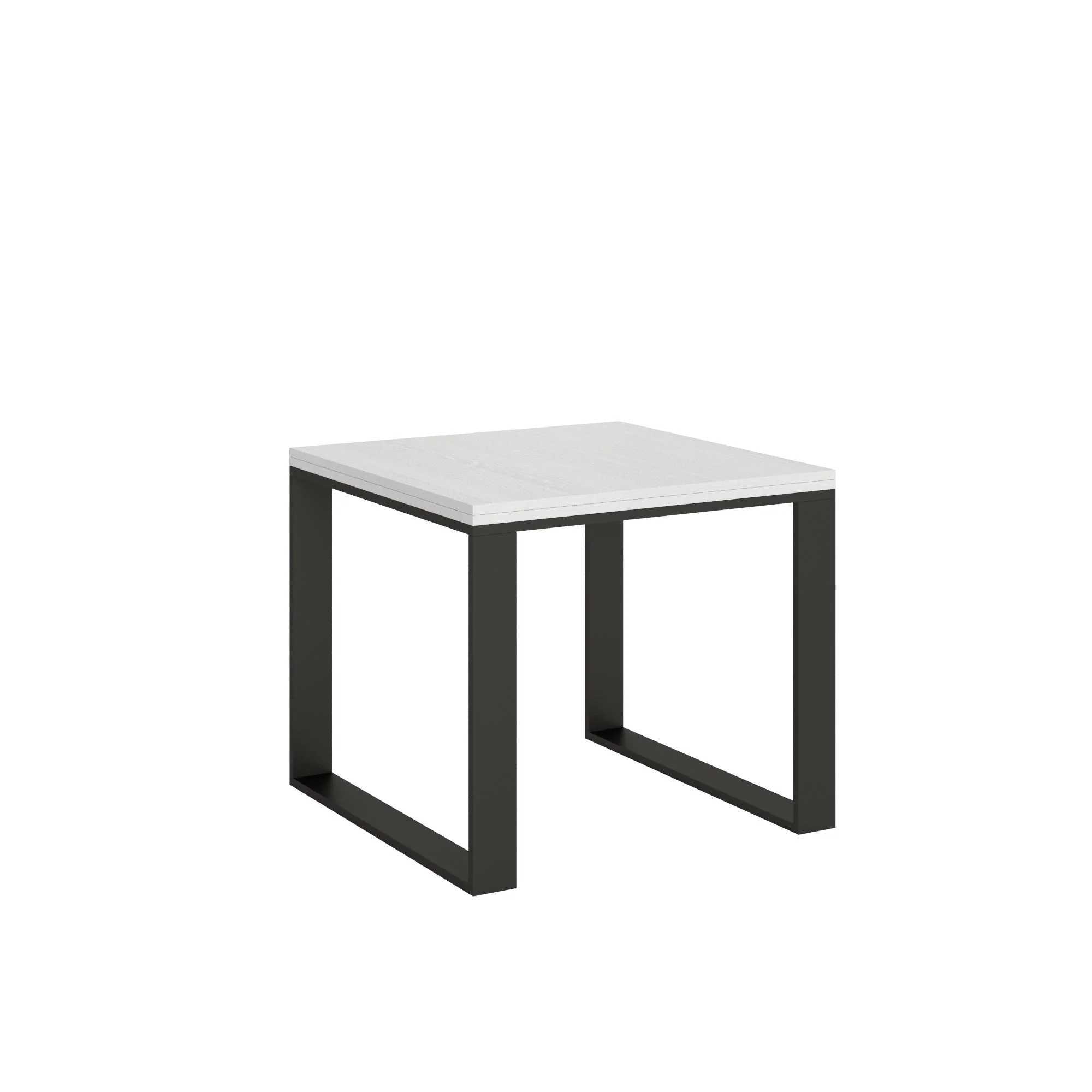 Tavolo apribile Tecno Libra con telaio Antracite, dimensioni 90x90/180 cm e 90x120/240 cm - Image 7