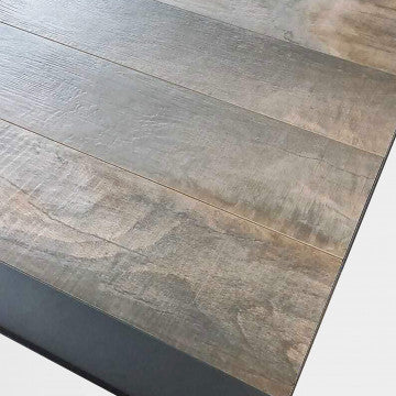 Tavolo Carson 195 x 90 - Struttura in alluminio con piano in ceramica effetto legno - Image 3