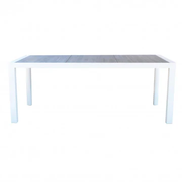 Tavolo Carson 195 x 90 - Struttura in alluminio con piano in ceramica effetto legno - Image 6