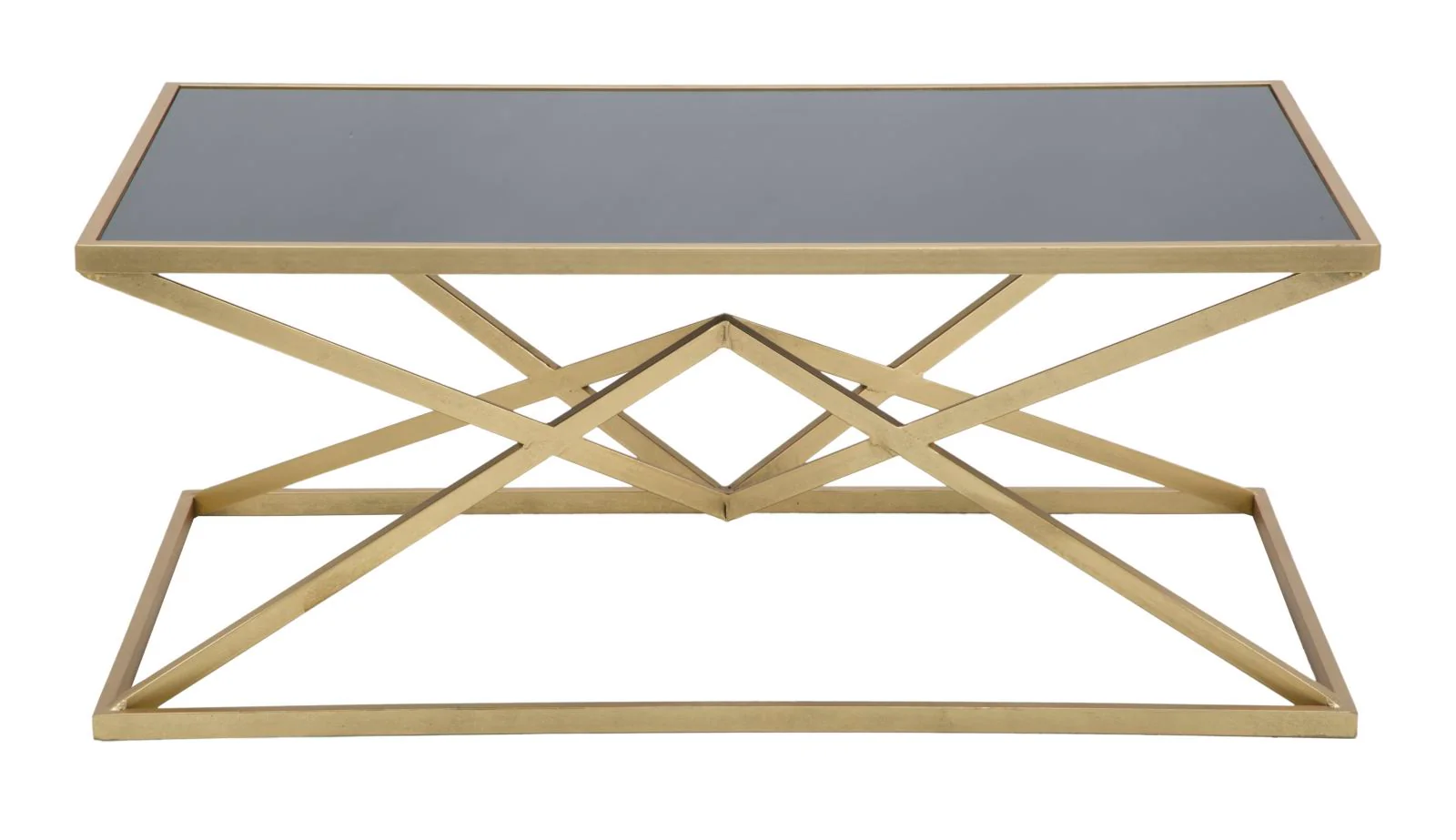Tavolo da caffè geometrico design cm 110x60x45 - Image 2