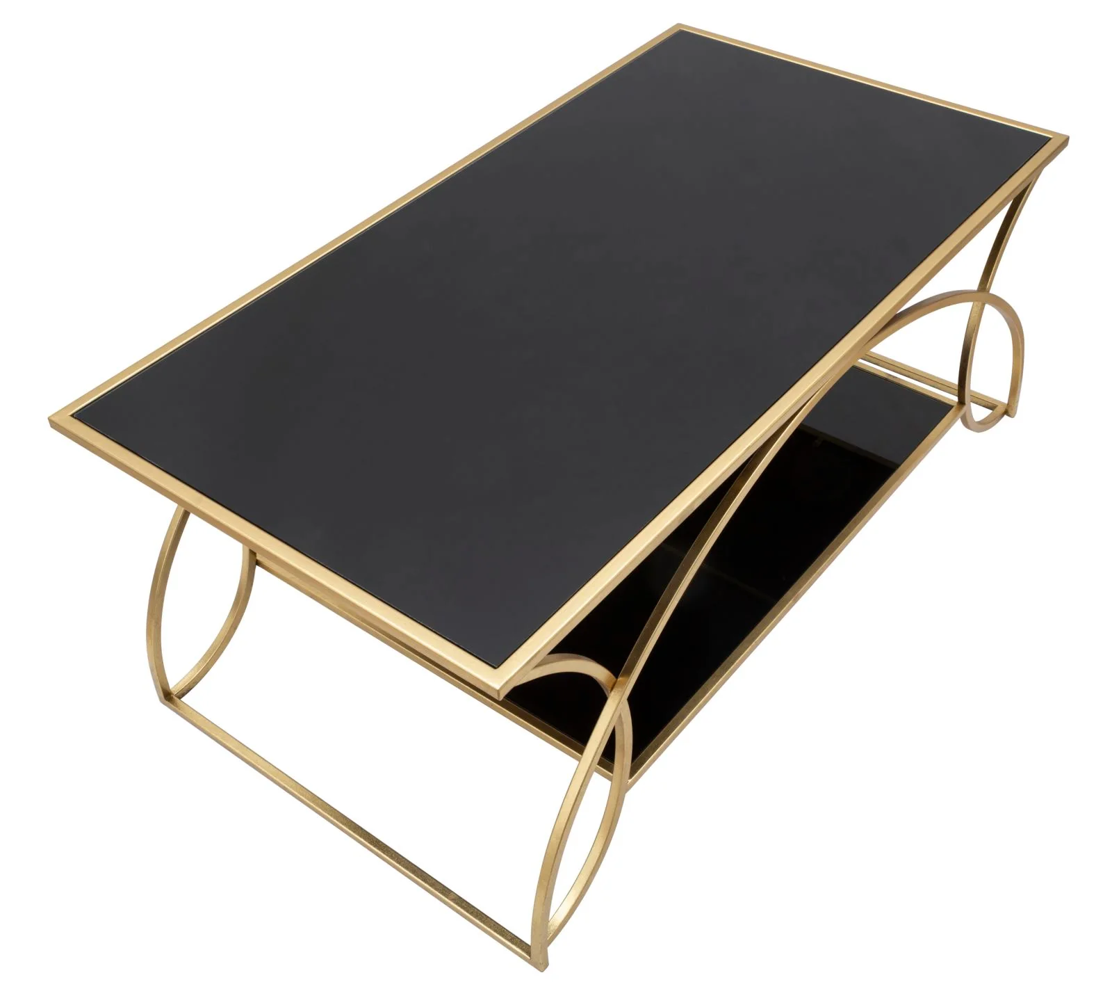 Tavolino da Caffè Sunshine 110x60 cm con Ripiano Inferiore - Image 3