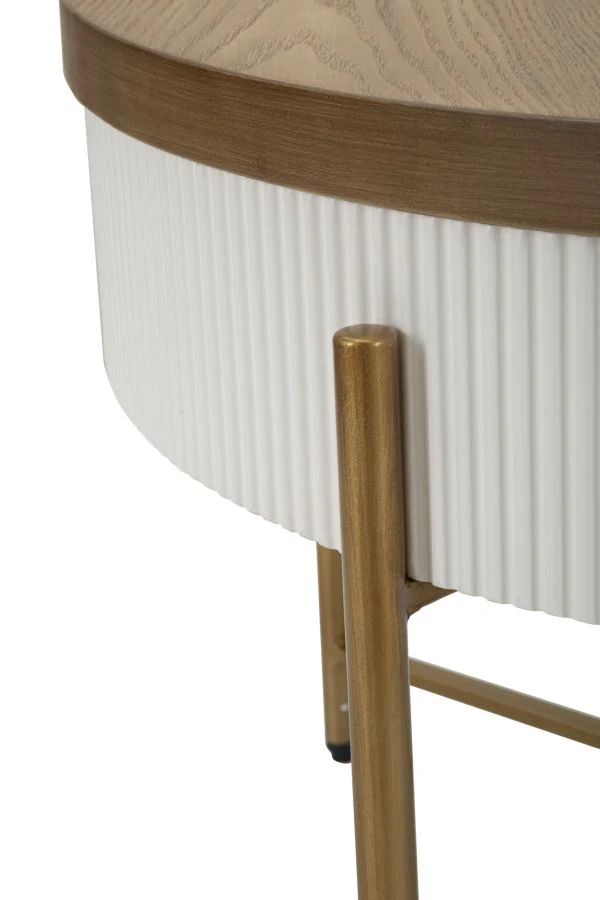 Tavolo da caffè Tolosa Ø 80 cm - Eleganza e Versatilità per il Tuo Spazio - Image 5