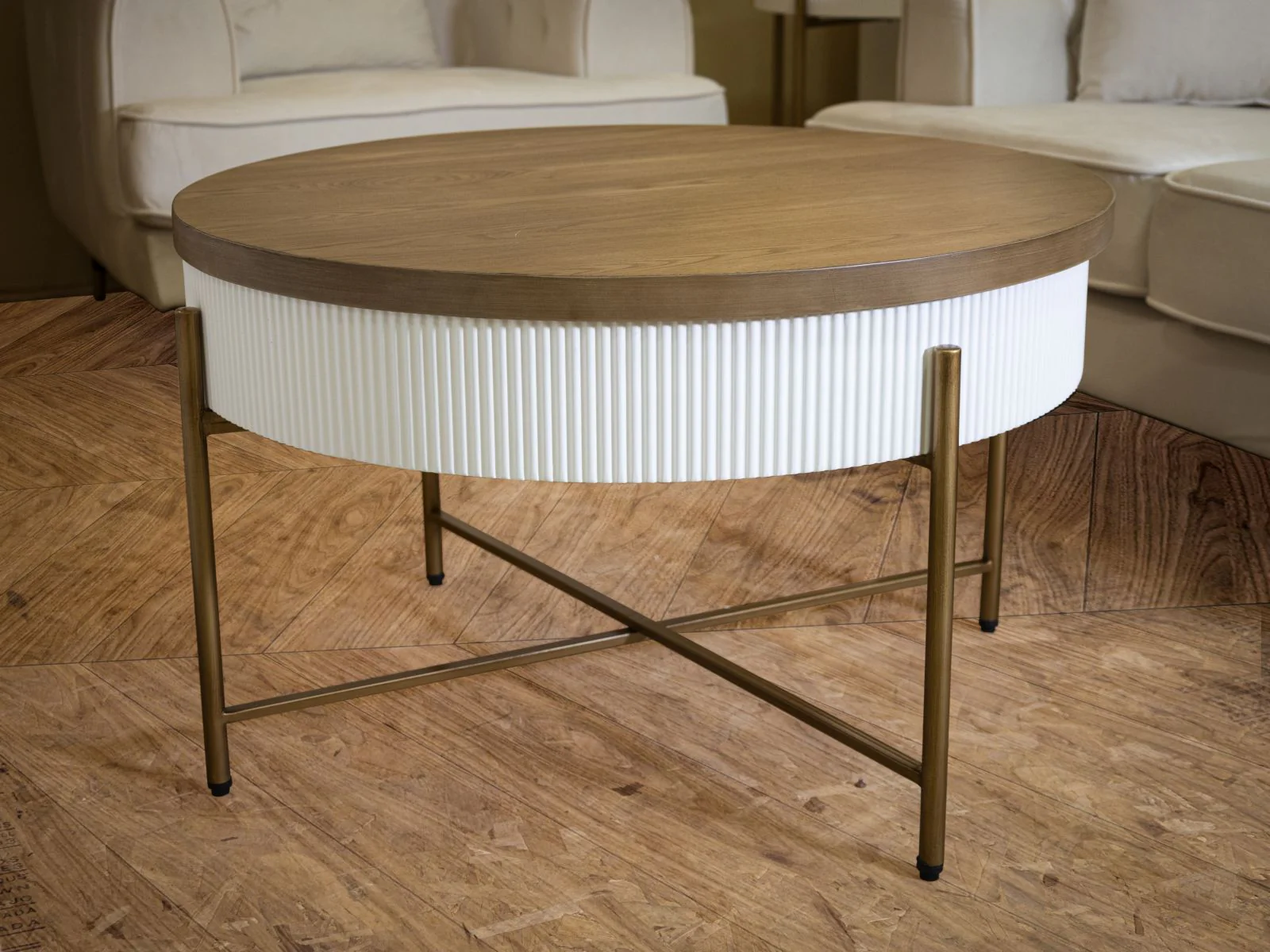 Tavolo da caffè Tolosa Ø 80 cm - Eleganza e Versatilità per il Tuo Spazio - Image 8