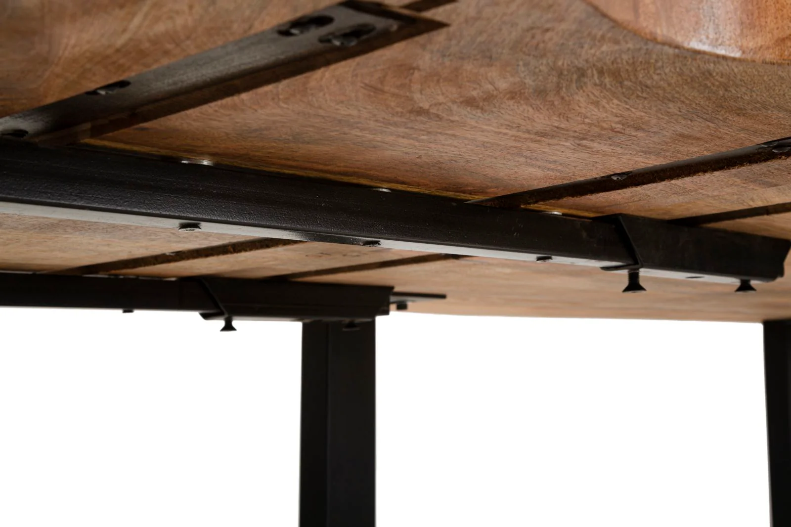Tavolo da Pranzo Estensibile Edge in Legno di Mango 180x90x77 cm - Image 9